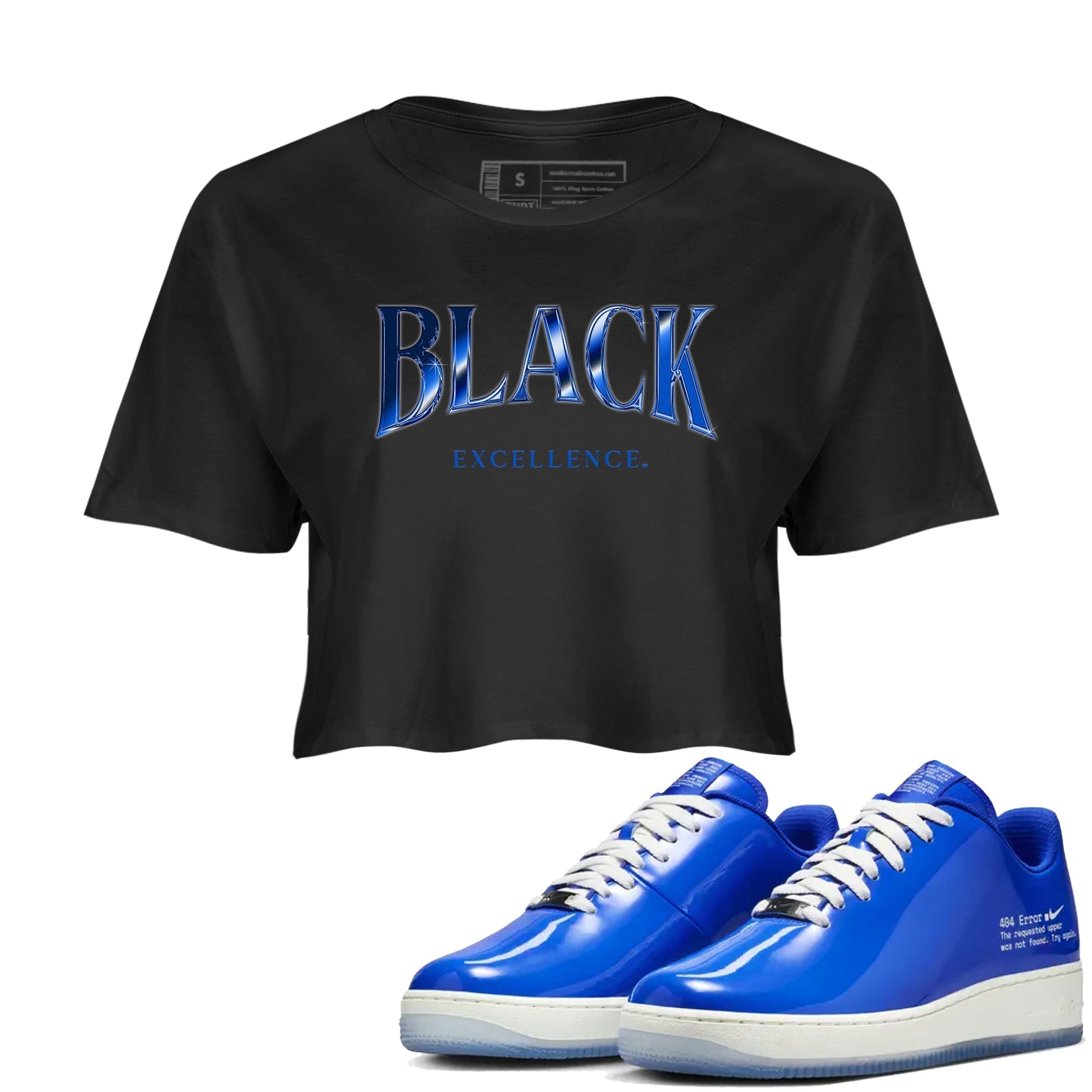 Black Excellence snkmatch Women's Top - Air Force 1 404 Error