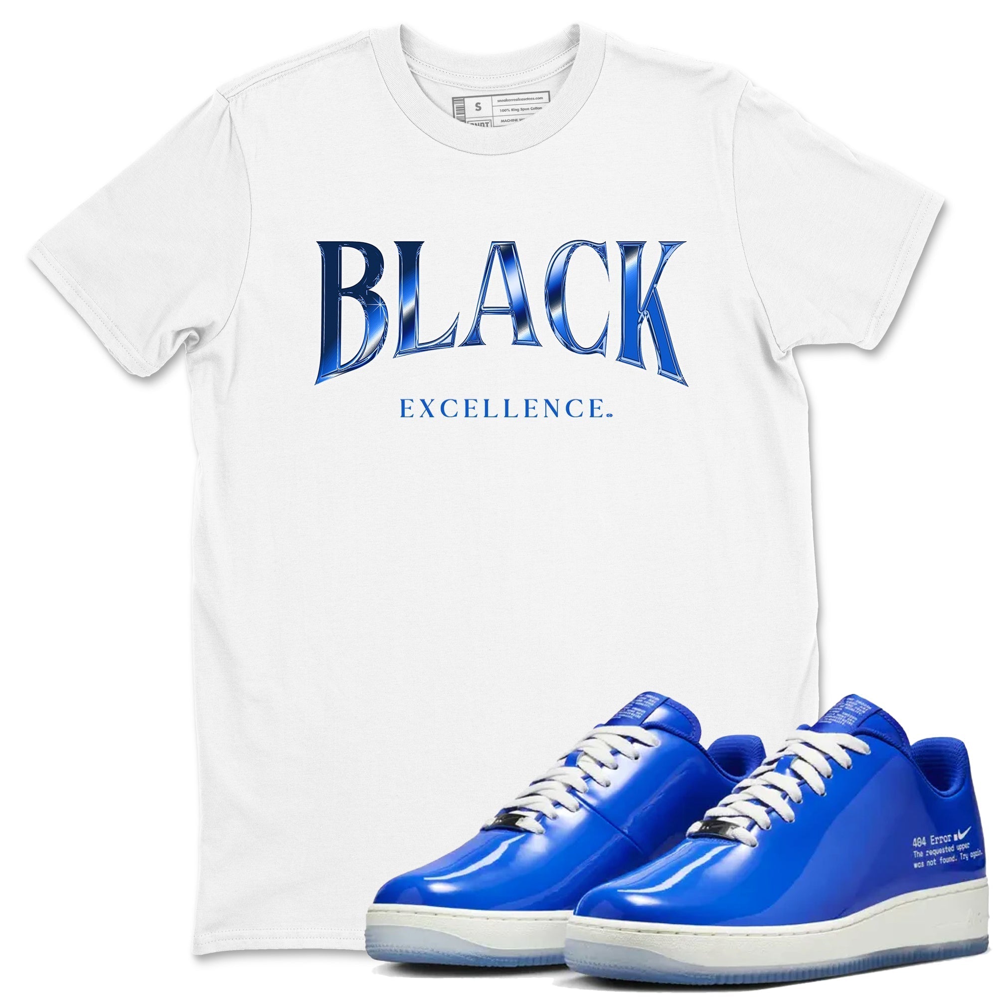 Black Excellence snkmatch Tees - Air Force 1 404 Error