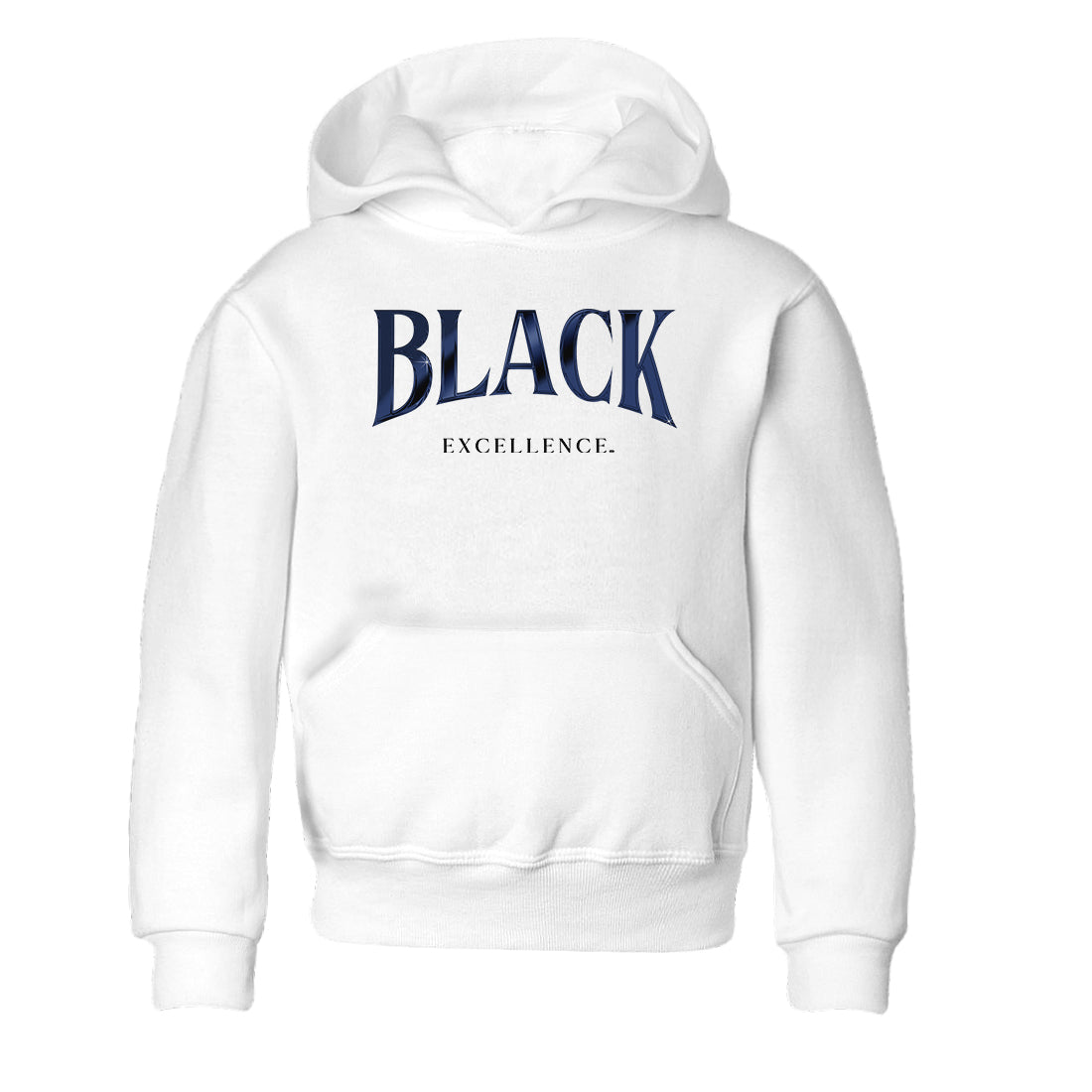 Black Excellence snkmatch Tees Kids - Air Jordan 1 Midnight Navy