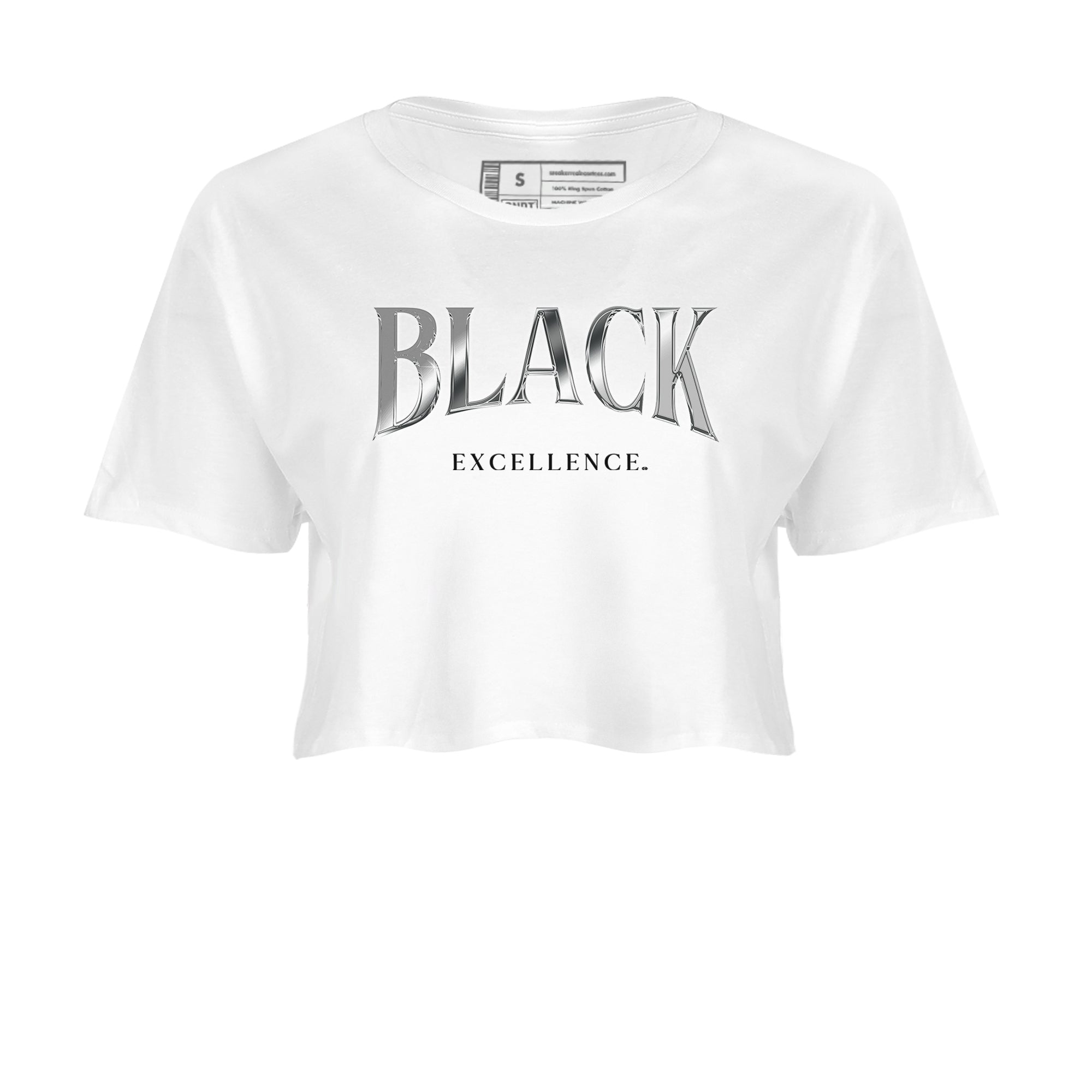 Black Excellence snkmatch Women's Top - Air Jordan 3 Black Cat