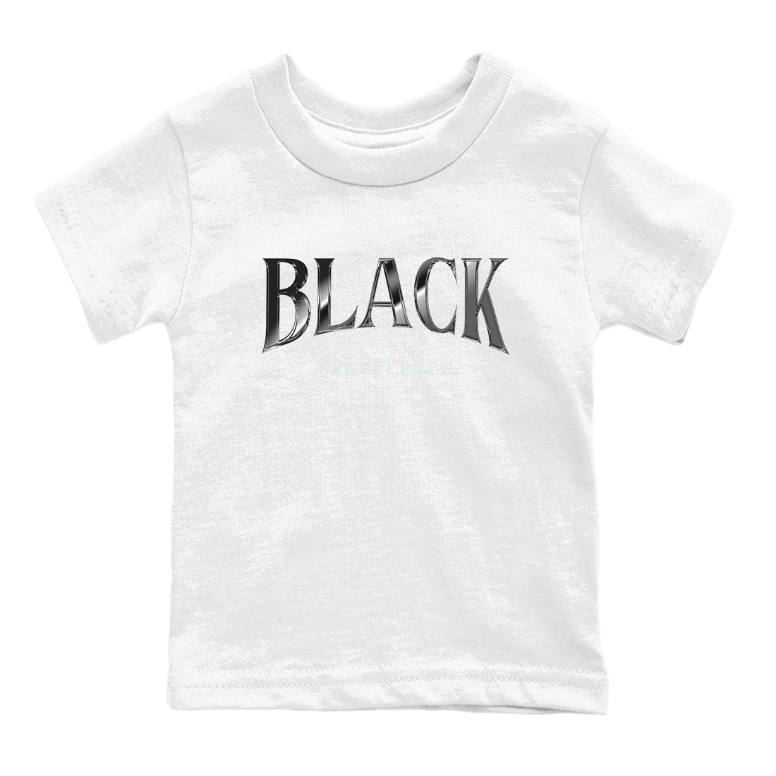 Black Excellence snkmatch Tees Kids - Air Jordan 3 Green Glow