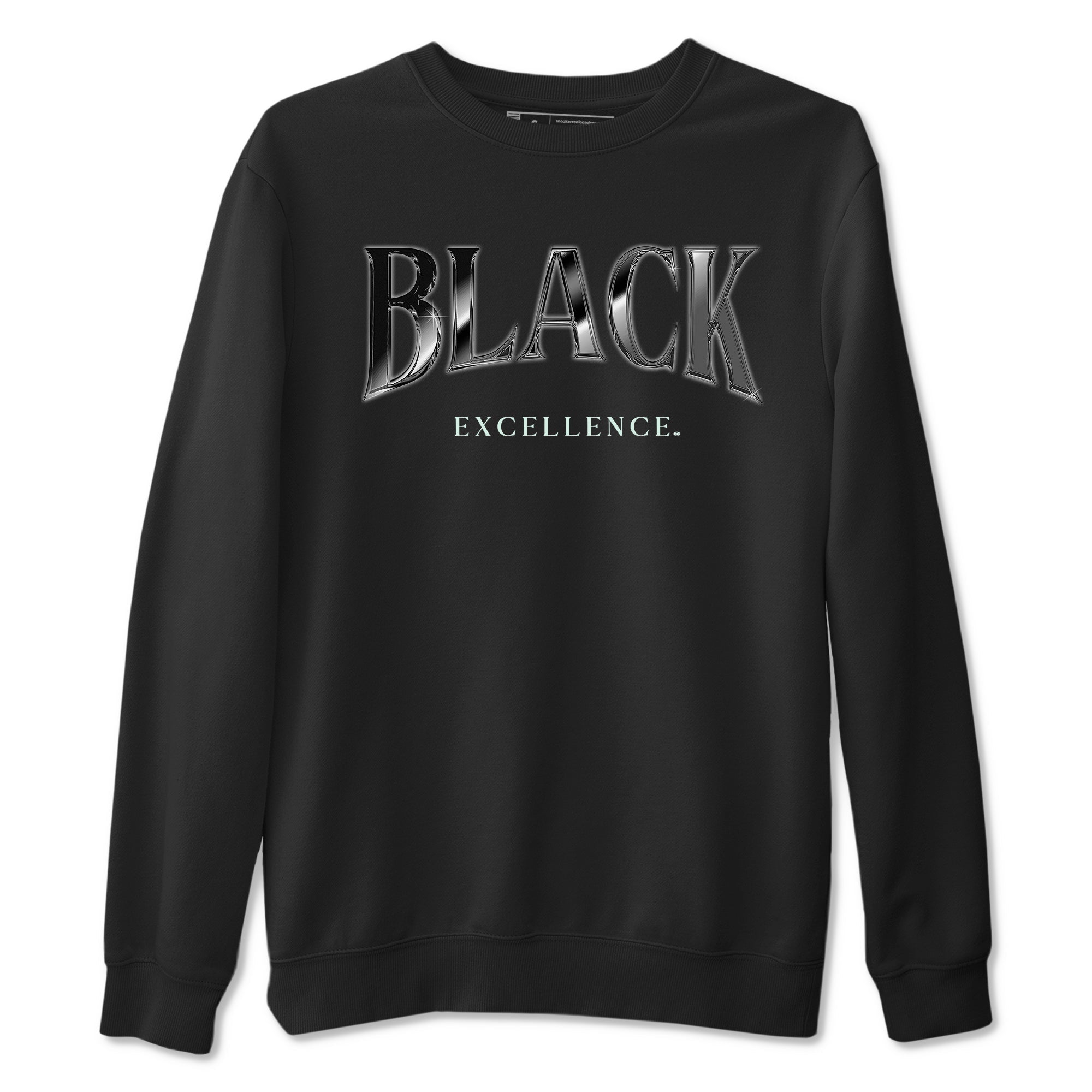 Black Excellence snkmatch Tees - Air Jordan 3 Green Glow