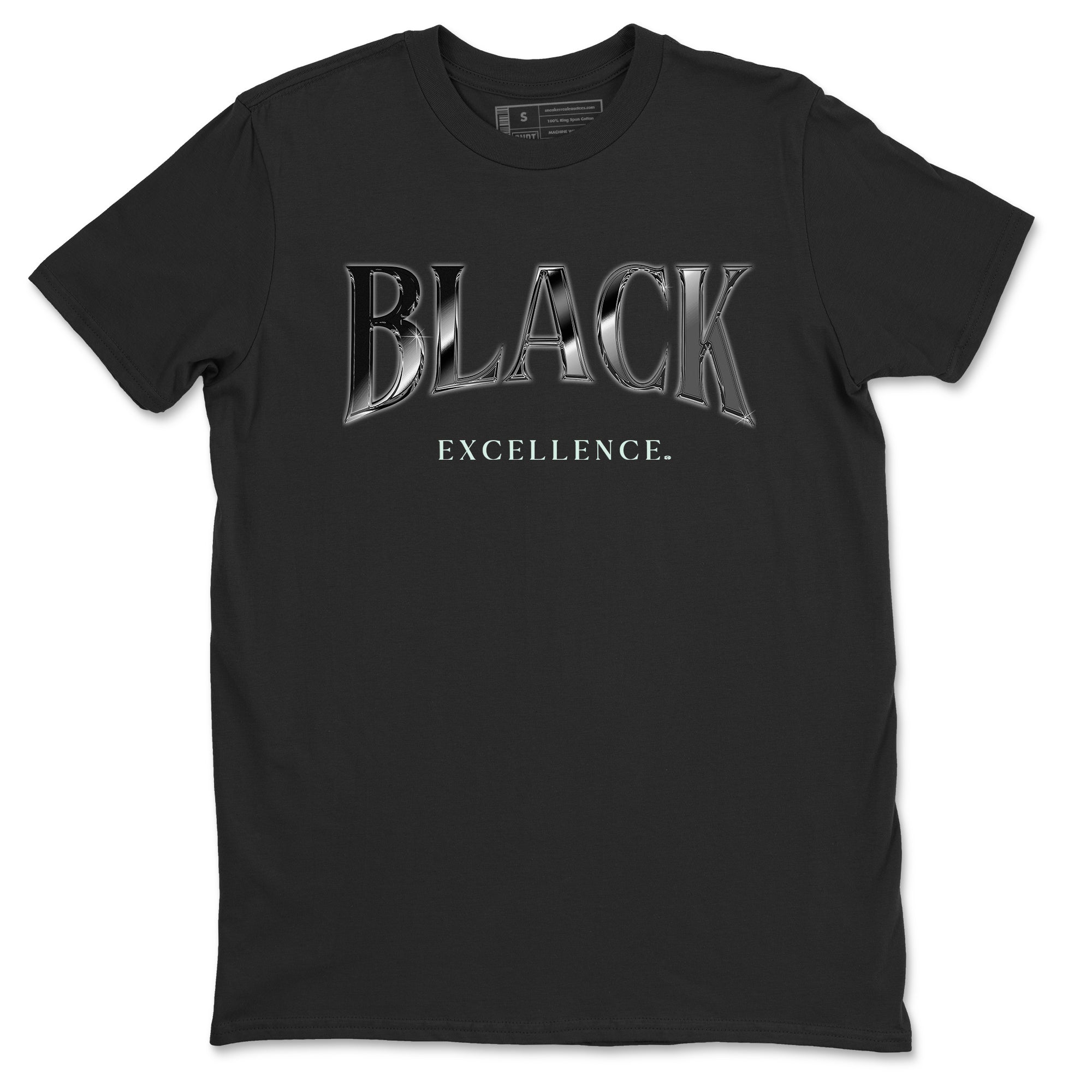 Black Excellence snkmatch Tees - Air Jordan 3 Green Glow