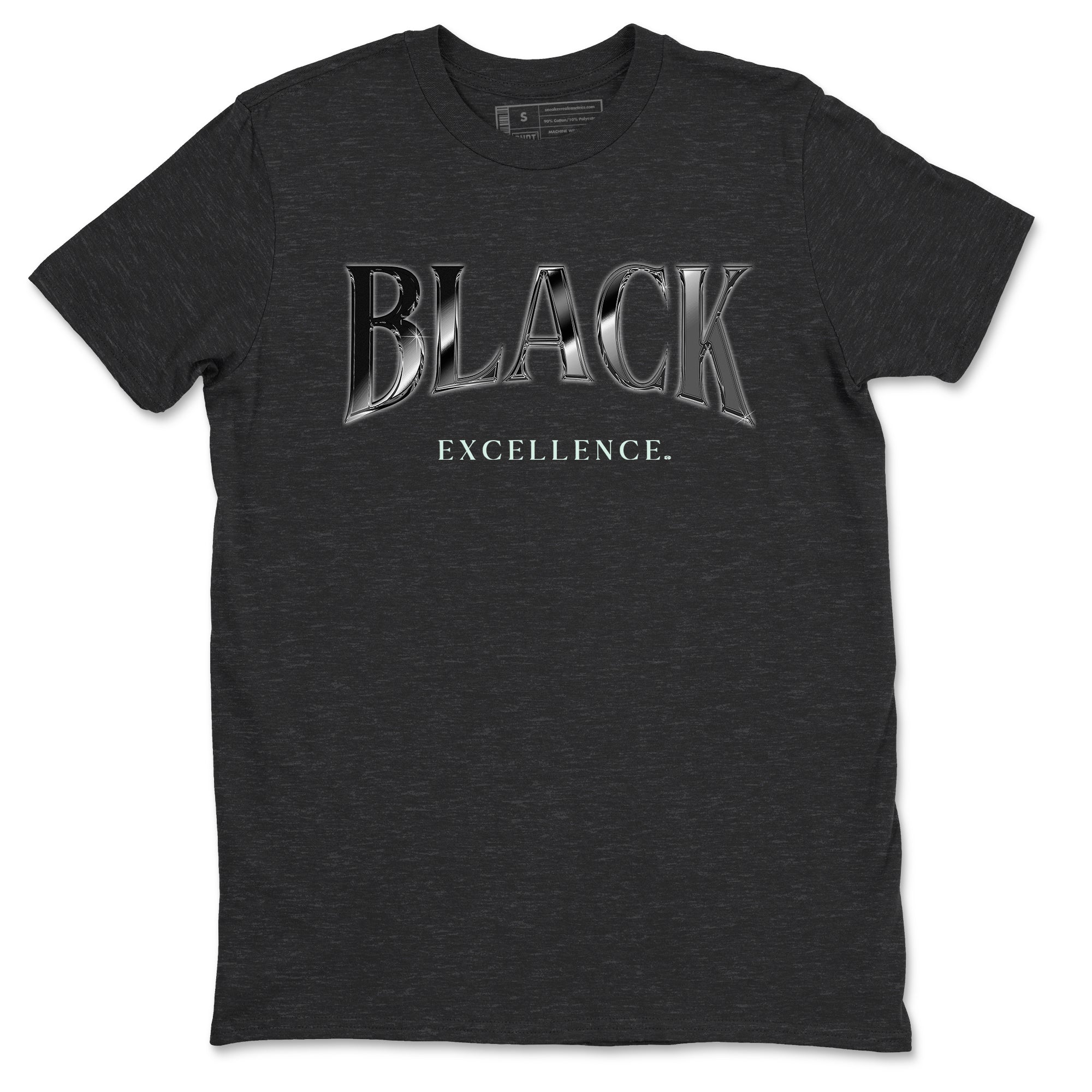 Black Excellence snkmatch Tees - Air Jordan 3 Green Glow