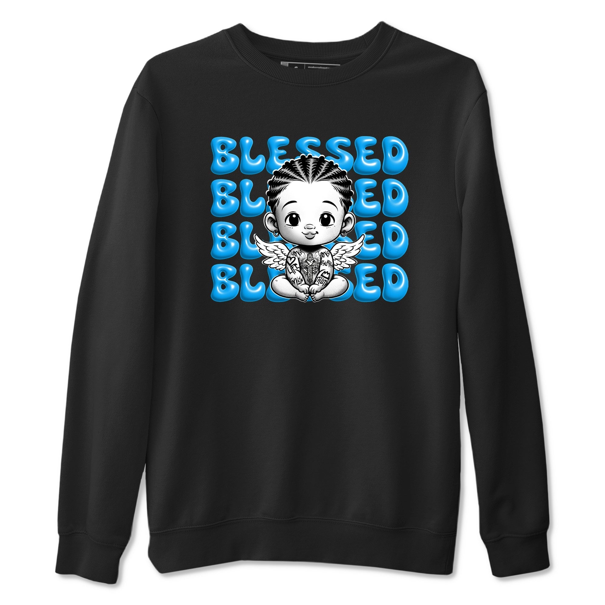 Blessed Baby snkmatch Tees - Air Jordan 1 UNC Reimagined