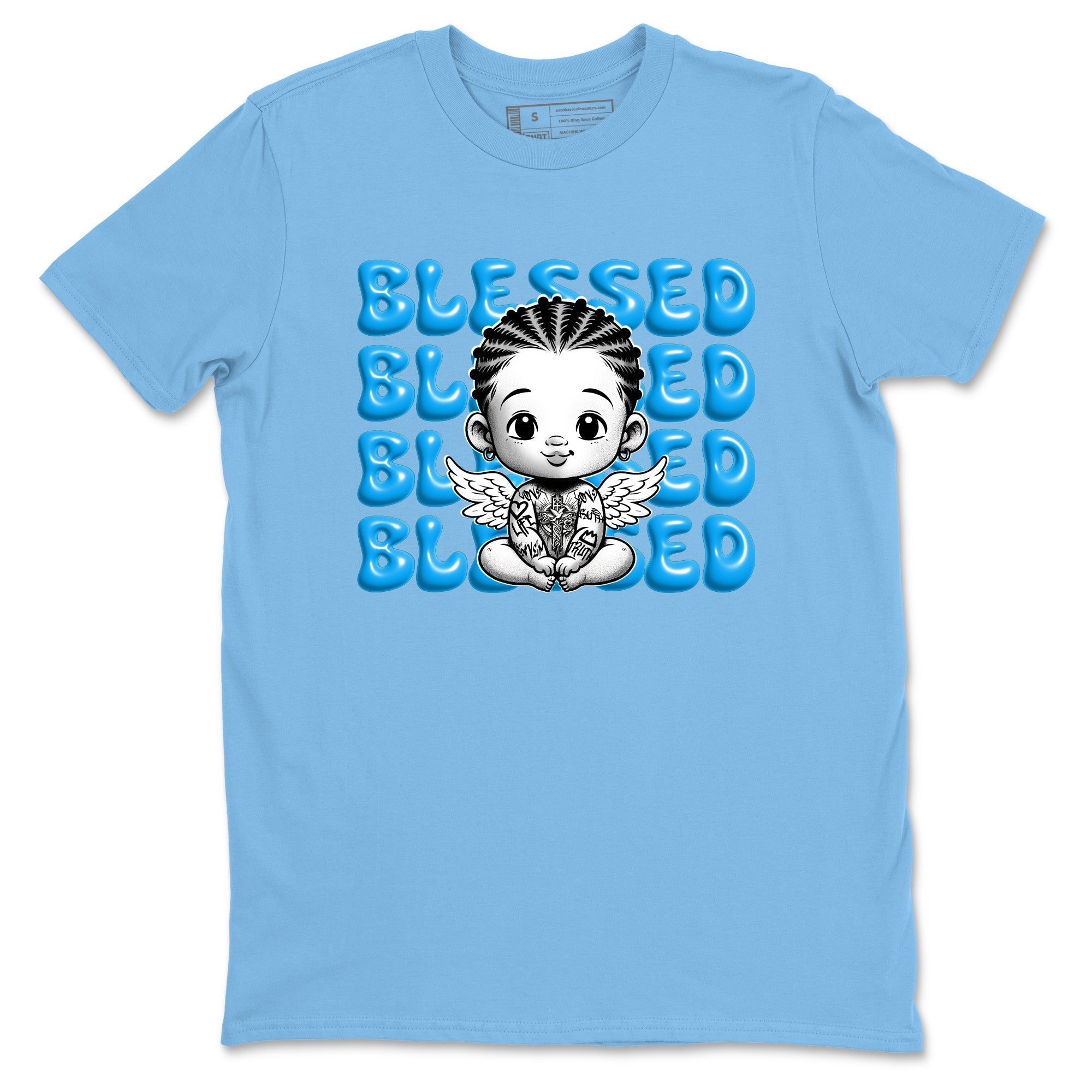 Blessed Baby snkmatch Tees - Air Jordan 1 UNC Reimagined