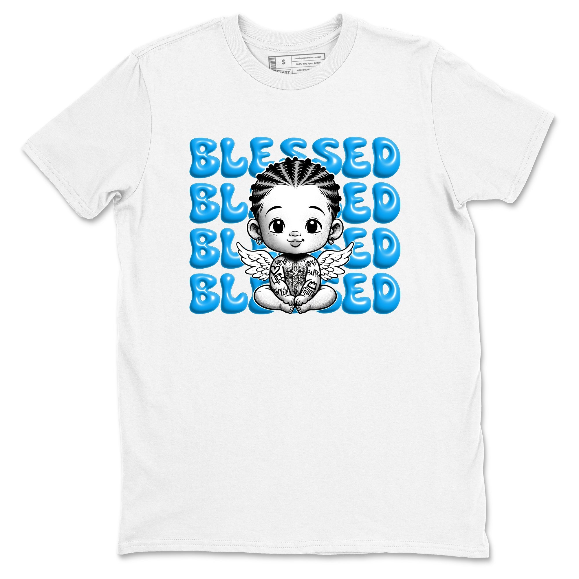 Blessed Baby snkmatch Tees - Air Jordan 1 UNC Reimagined