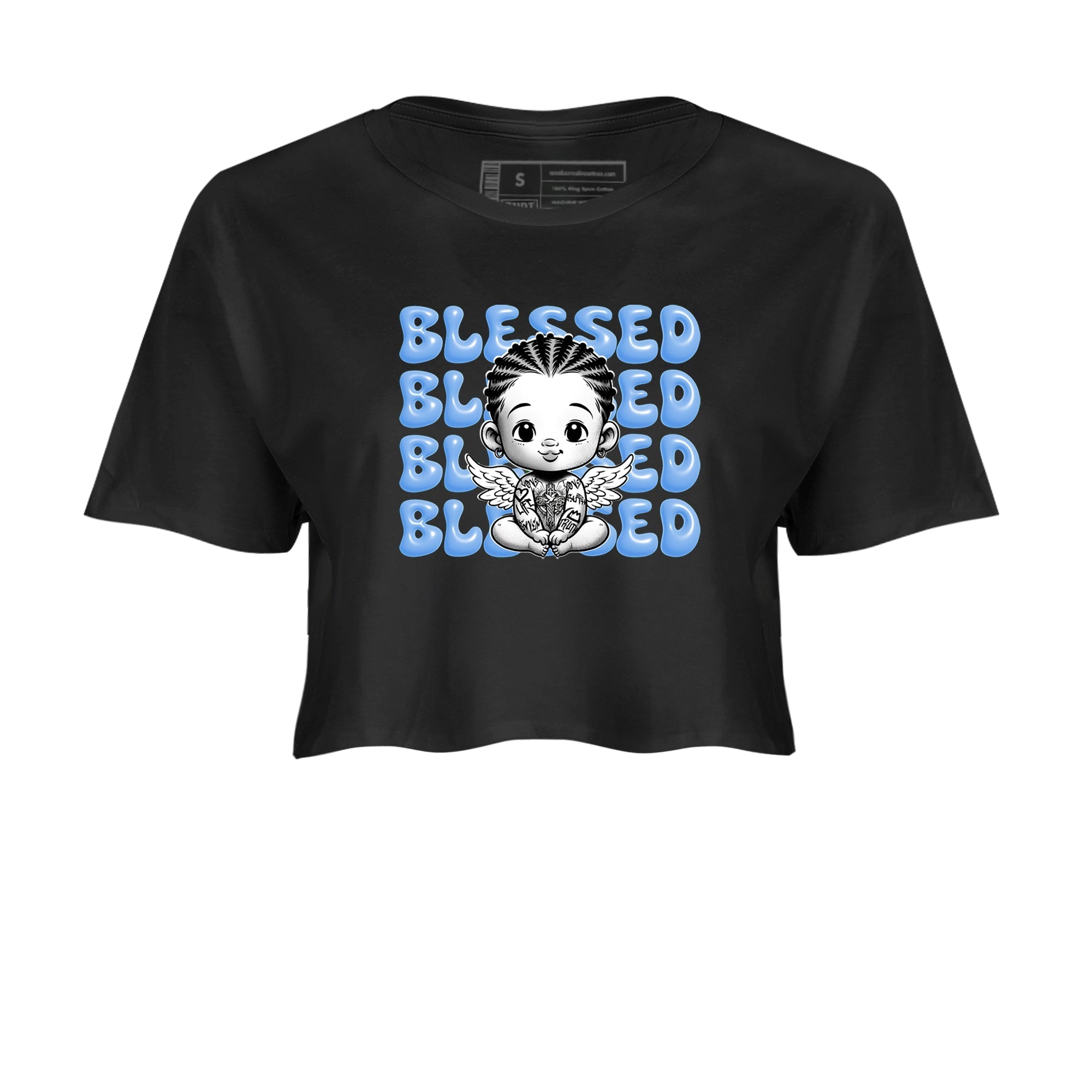 Blessed Baby snkmatch Women's Top - Air Jordan 4 Forget Me Not