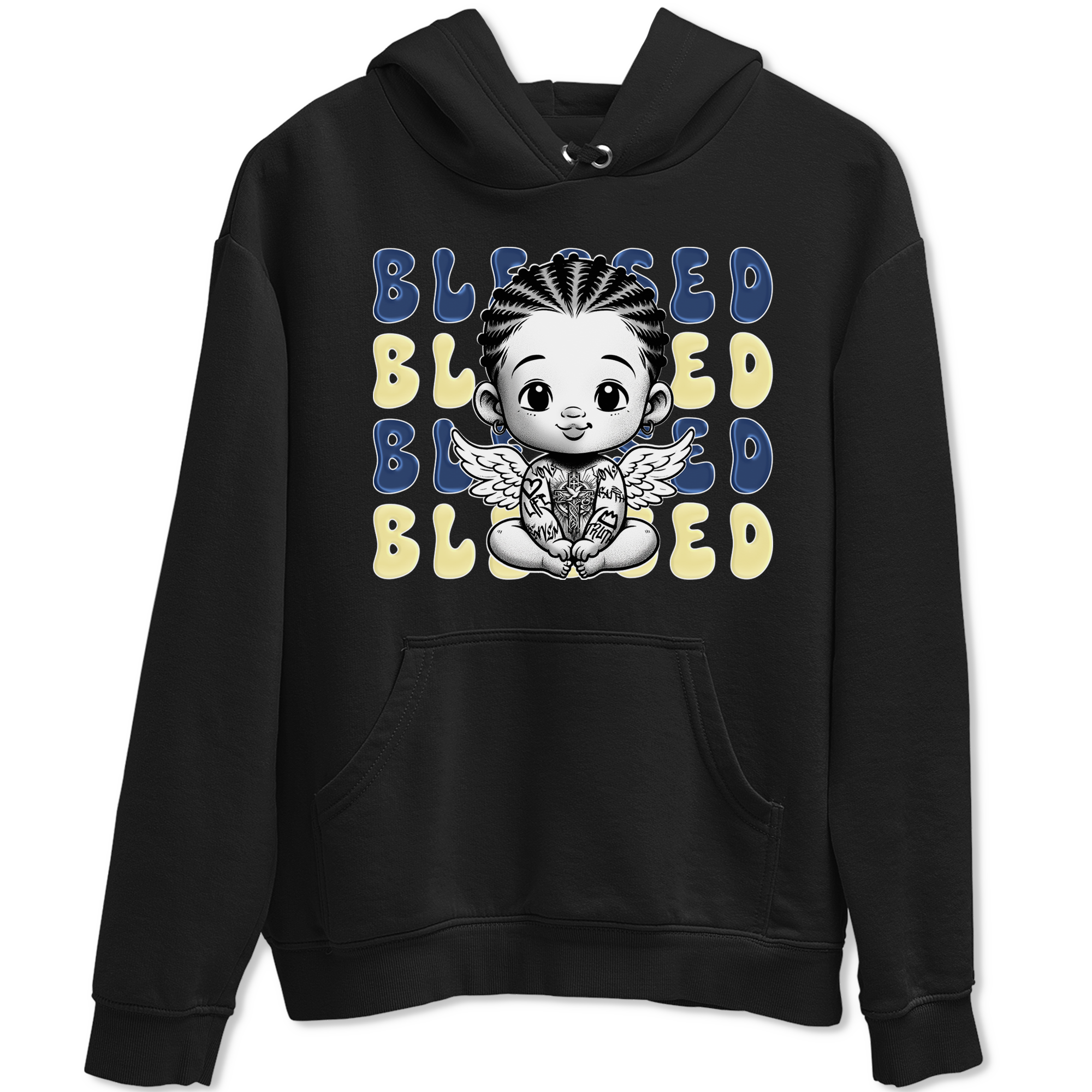 Blessed Baby SNRT Sneaker Tees - Air Jordan 5 A Ma Maniere x Photon Dust