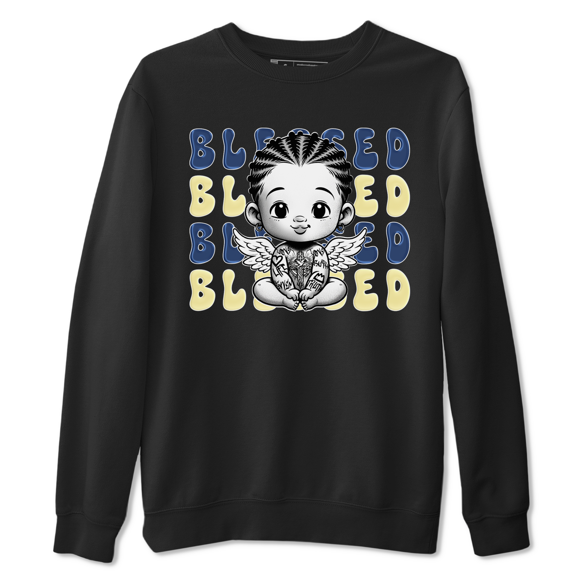 Blessed Baby snkmatch Tees - Air Jordan 5 A Ma Maniere x Photon Dust