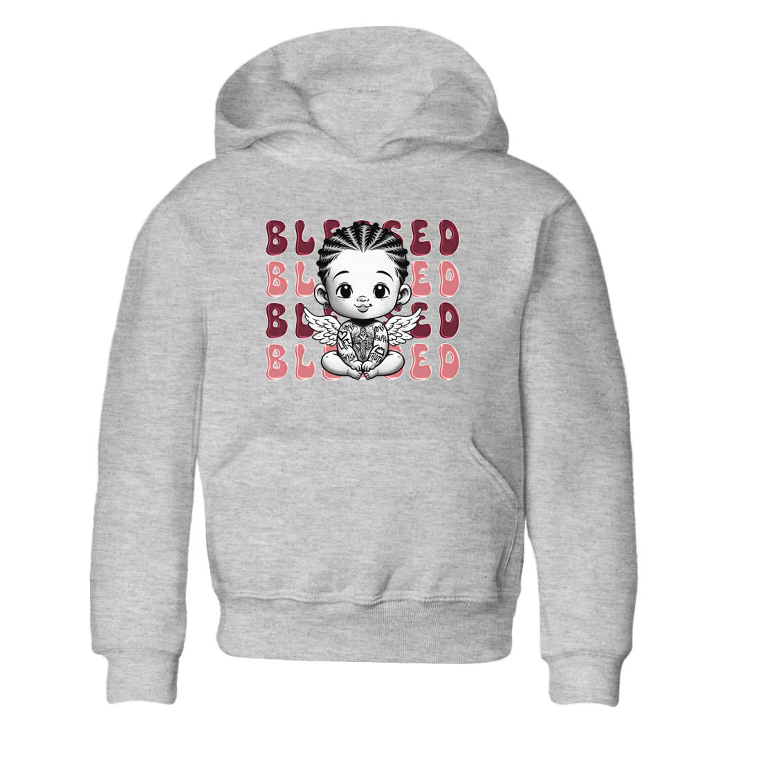 Blessed Baby snkmatch Tee Kids - Dunk Valentines Day 2024
