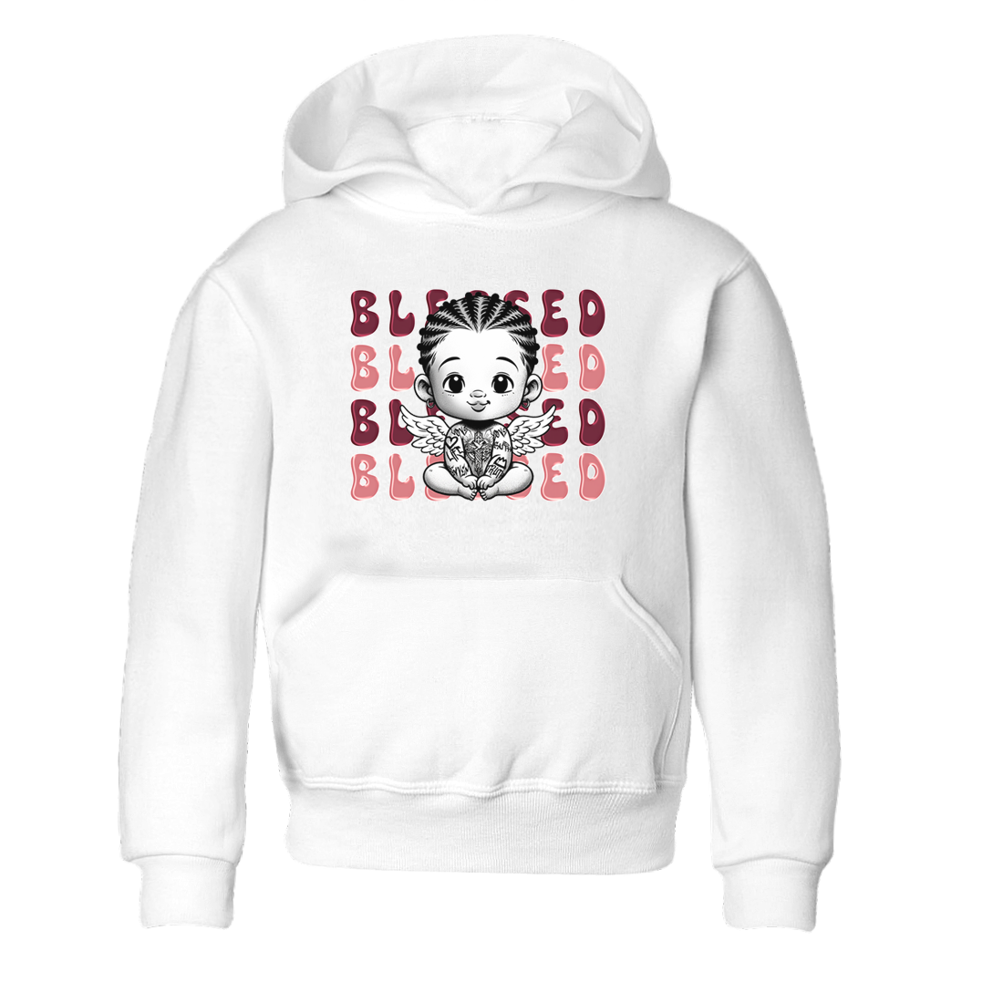 Blessed Baby snkmatch Tee Kids - Dunk Valentines Day 2024