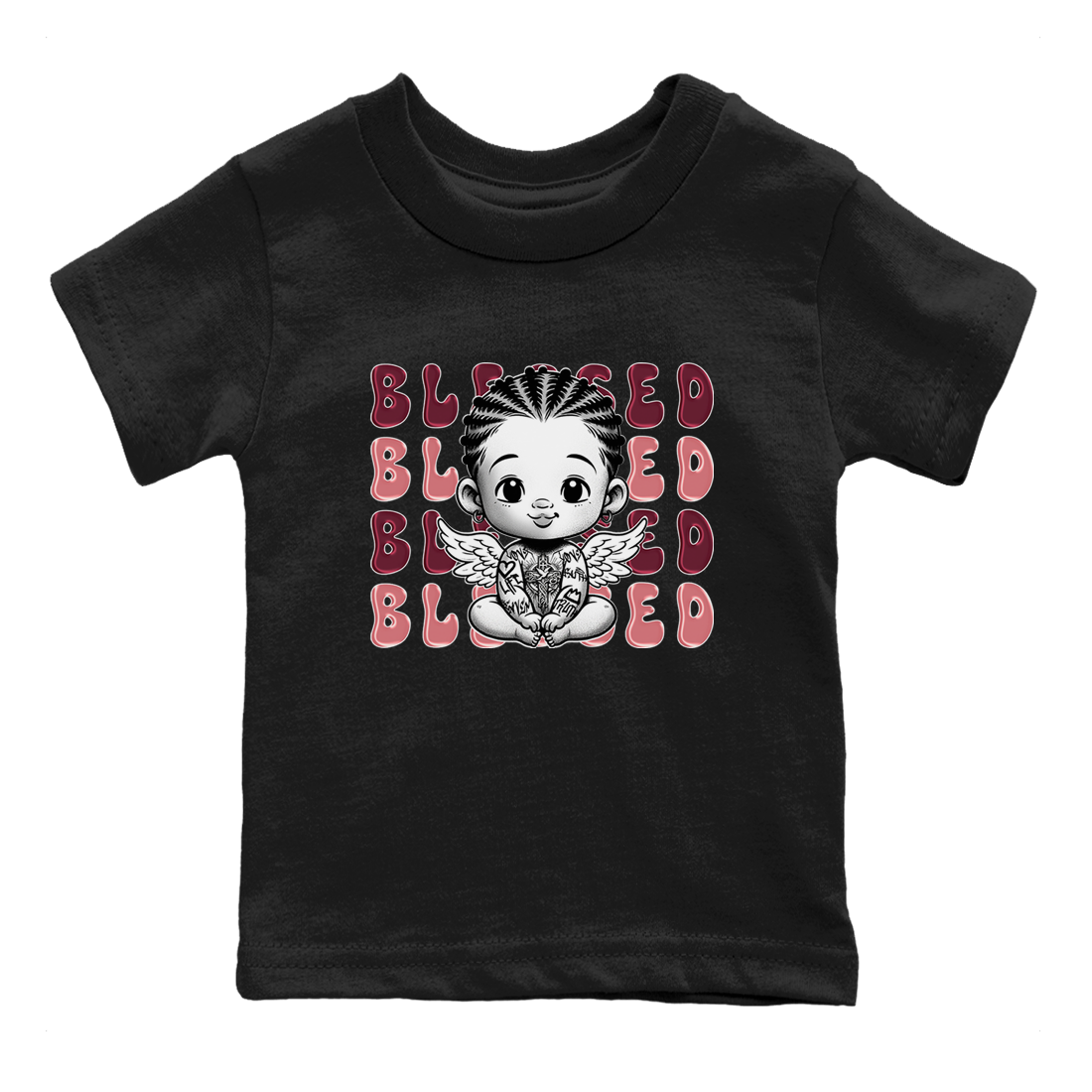Blessed Baby snkmatch Tee Kids - Dunk Valentines Day 2024