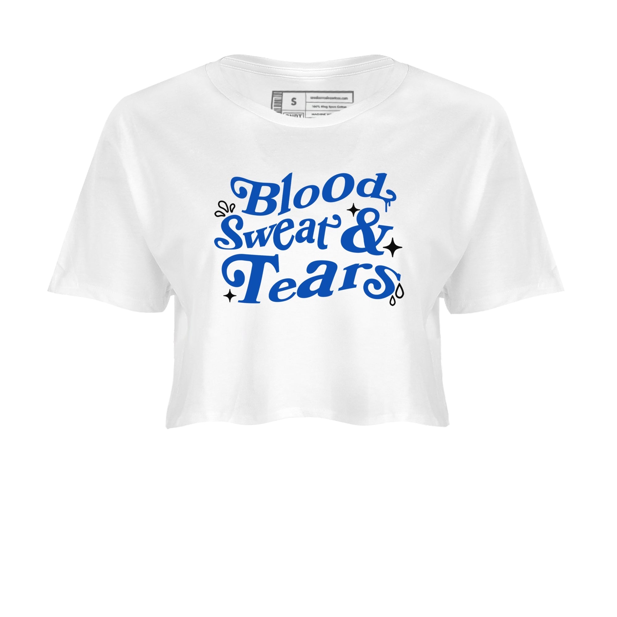 Blood Sweat Tears snkmatch Women's Top - Air Jordan 1 Game Royal