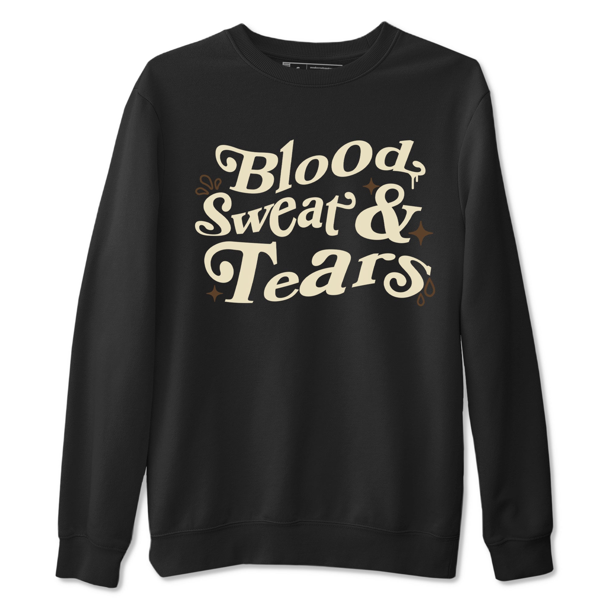 Blood Sweat Tears snkmatch Tees - Air Jordan 1 Mocha