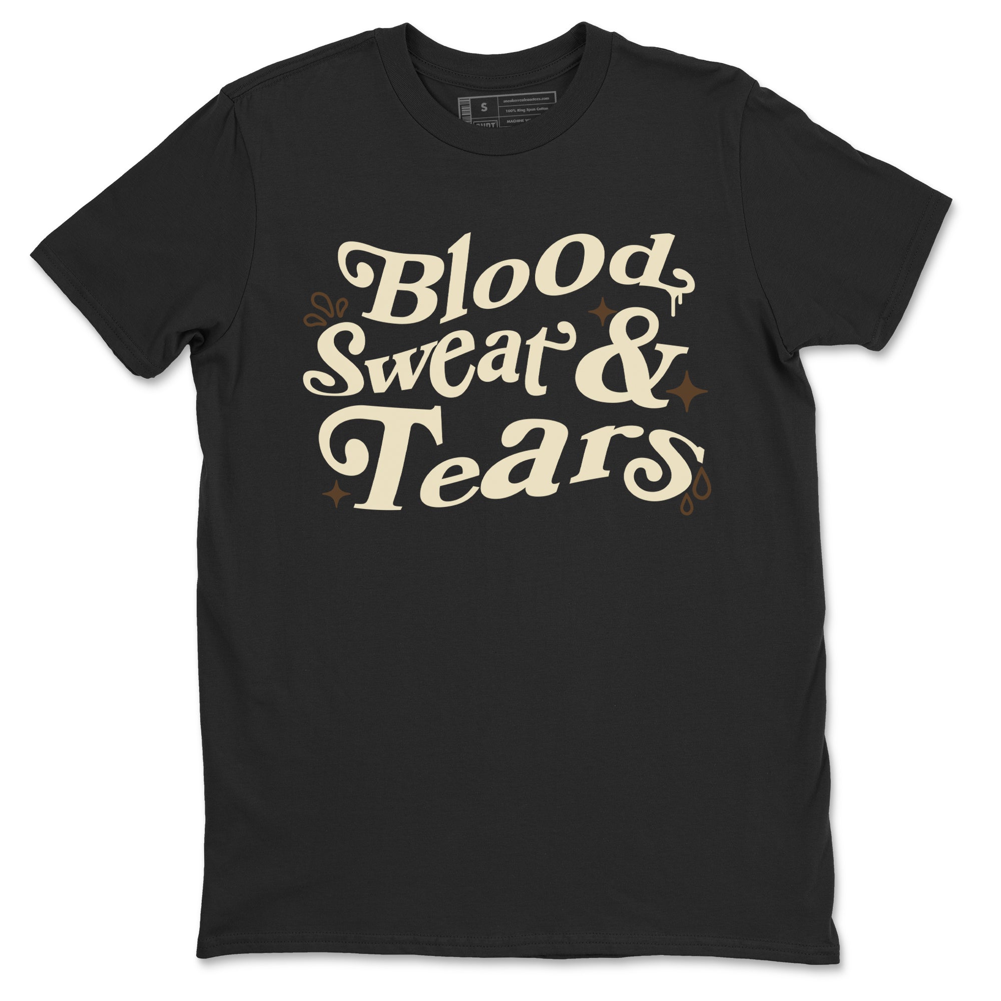 Blood Sweat Tears snkmatch Tees - Air Jordan 1 Mocha