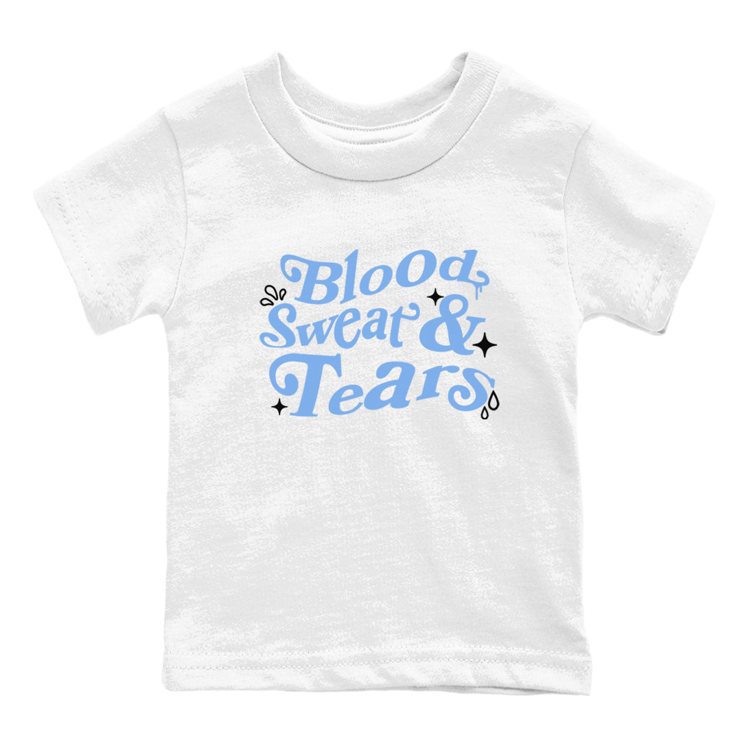 Blood Sweat Tears snkmatch Tees Kids - Air Jordan 11 Legend Blue
