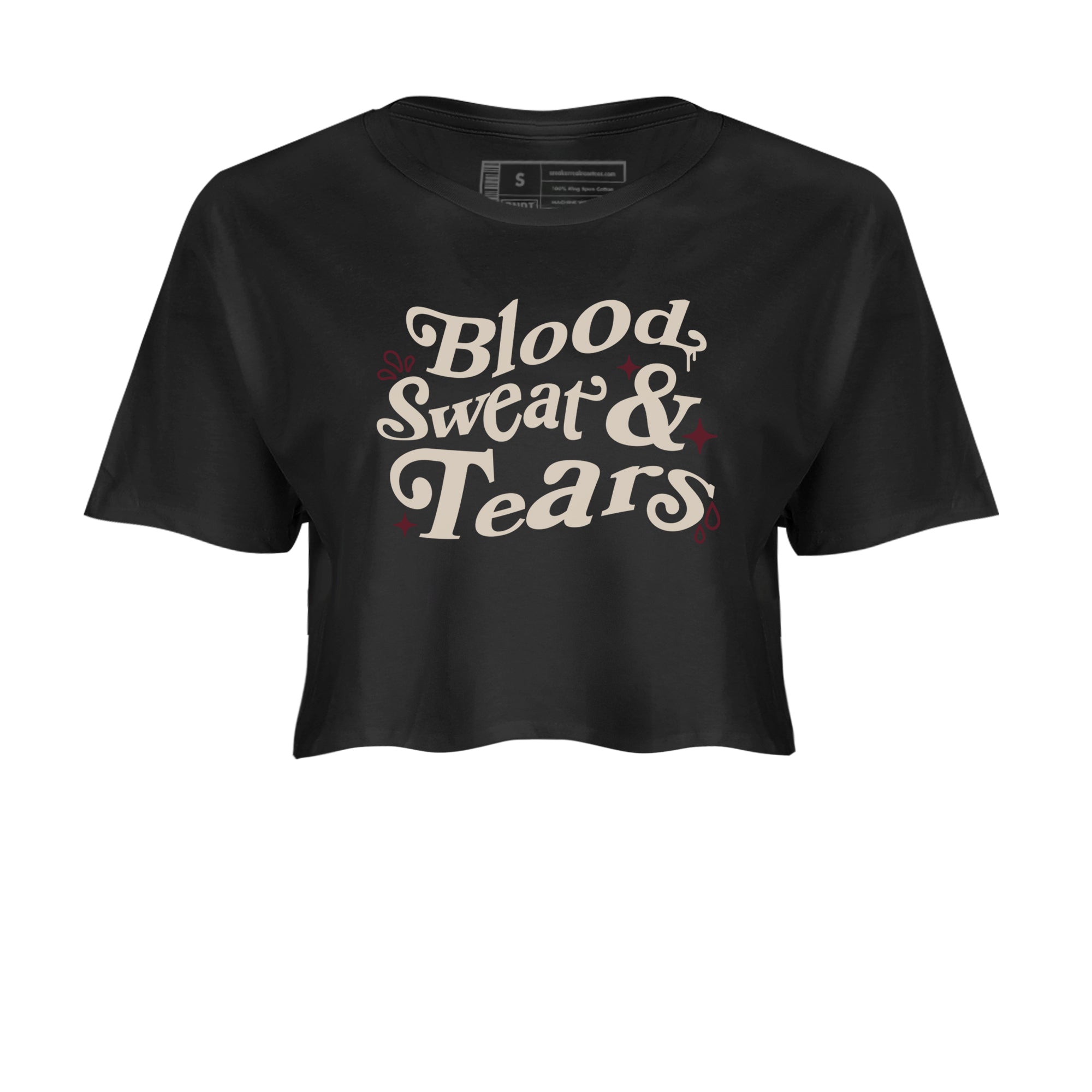 Blood Sweat Tears snkmatch Women's Top - Air Jordan 4 A Ma Maniere x Fossil Stone