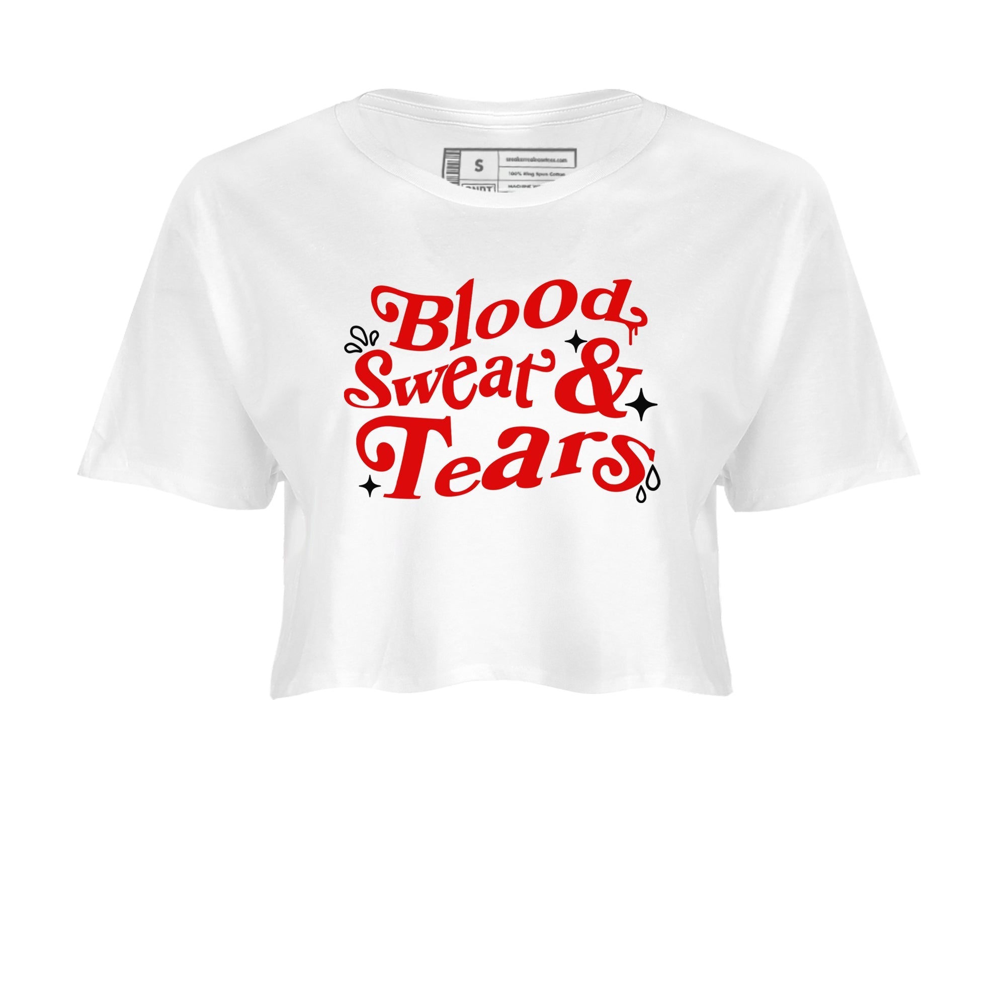 Blood Sweat Tears snkmatch Women's Top - Air Jordan 6 Fire Red