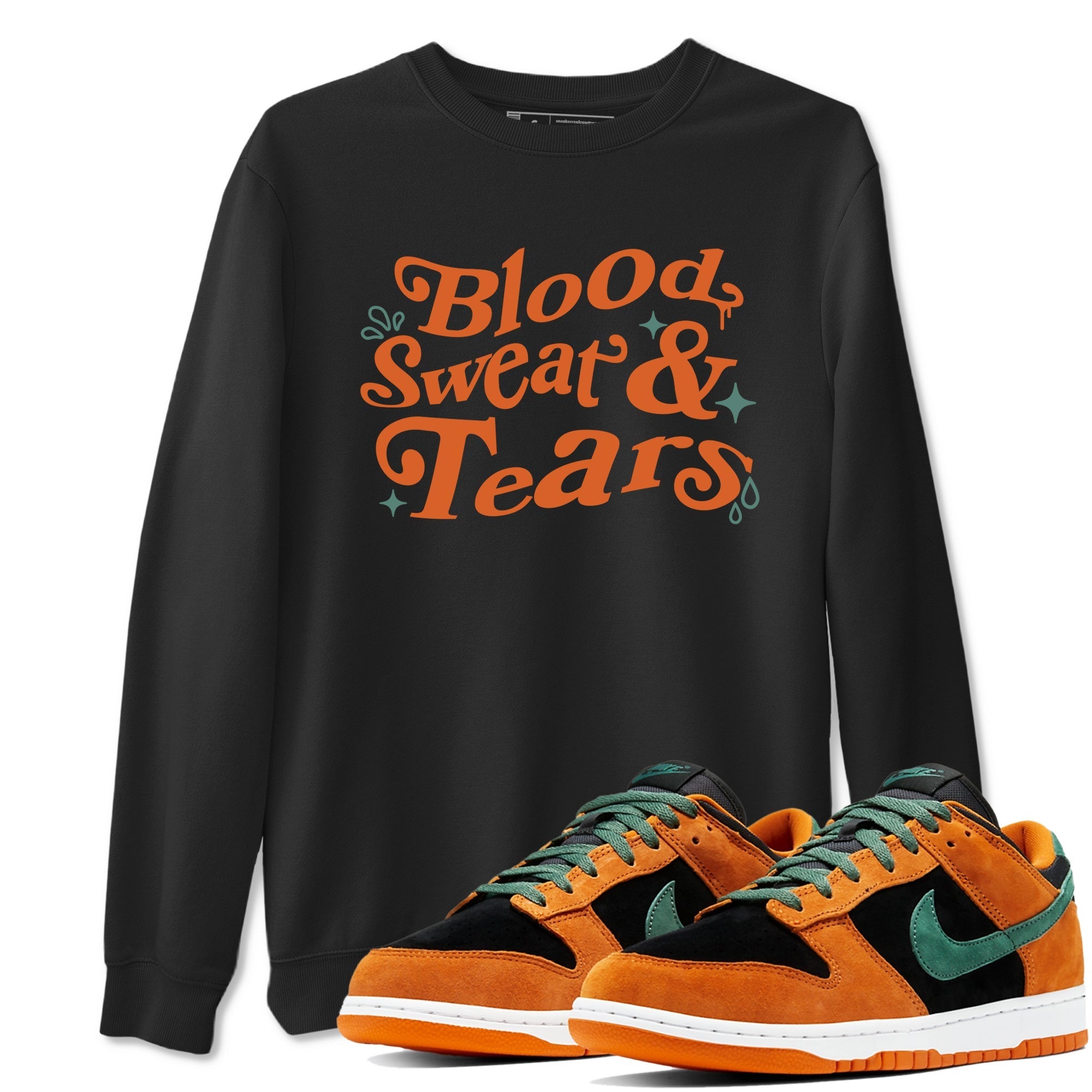Blood Sweat Tears snkmatch Tees - Dunk Ceramic
