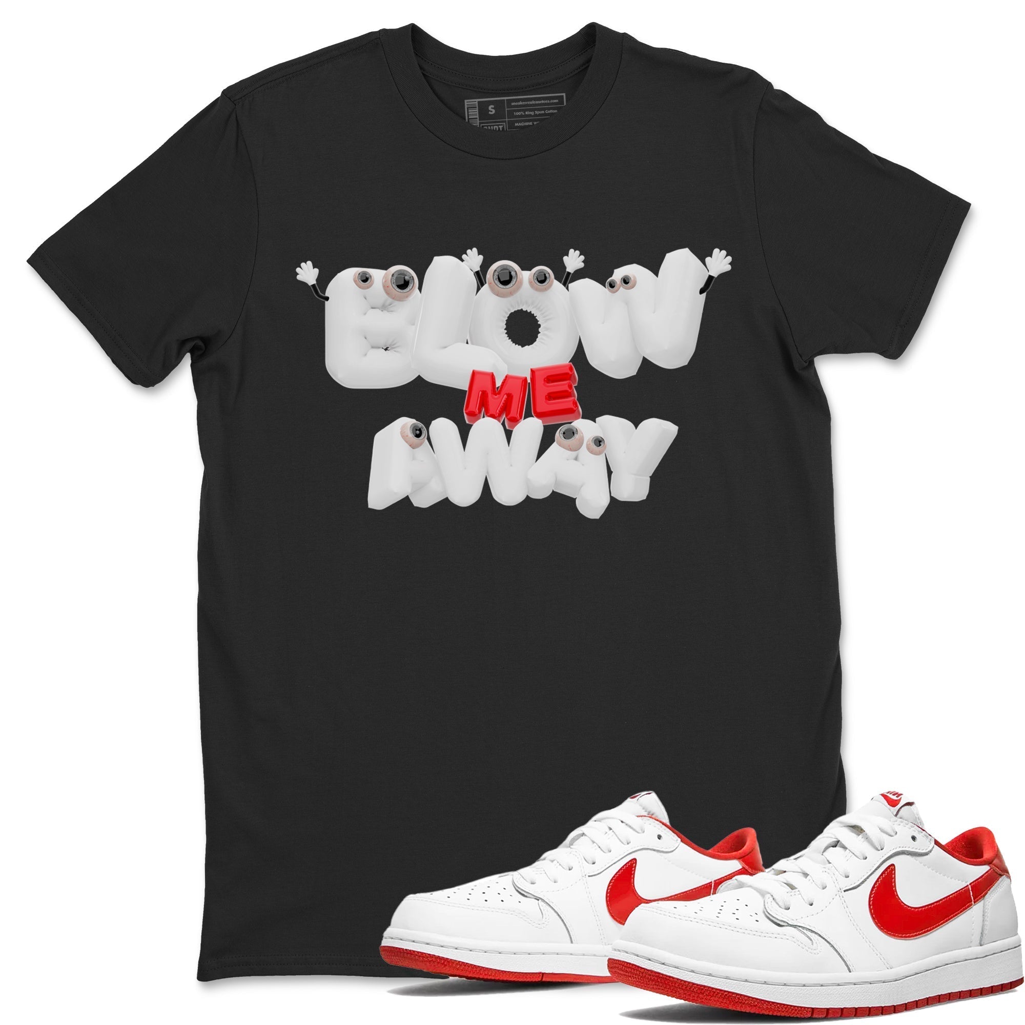 Blow Me Away snkmatch Tee - Air Jordan 1 University Red
