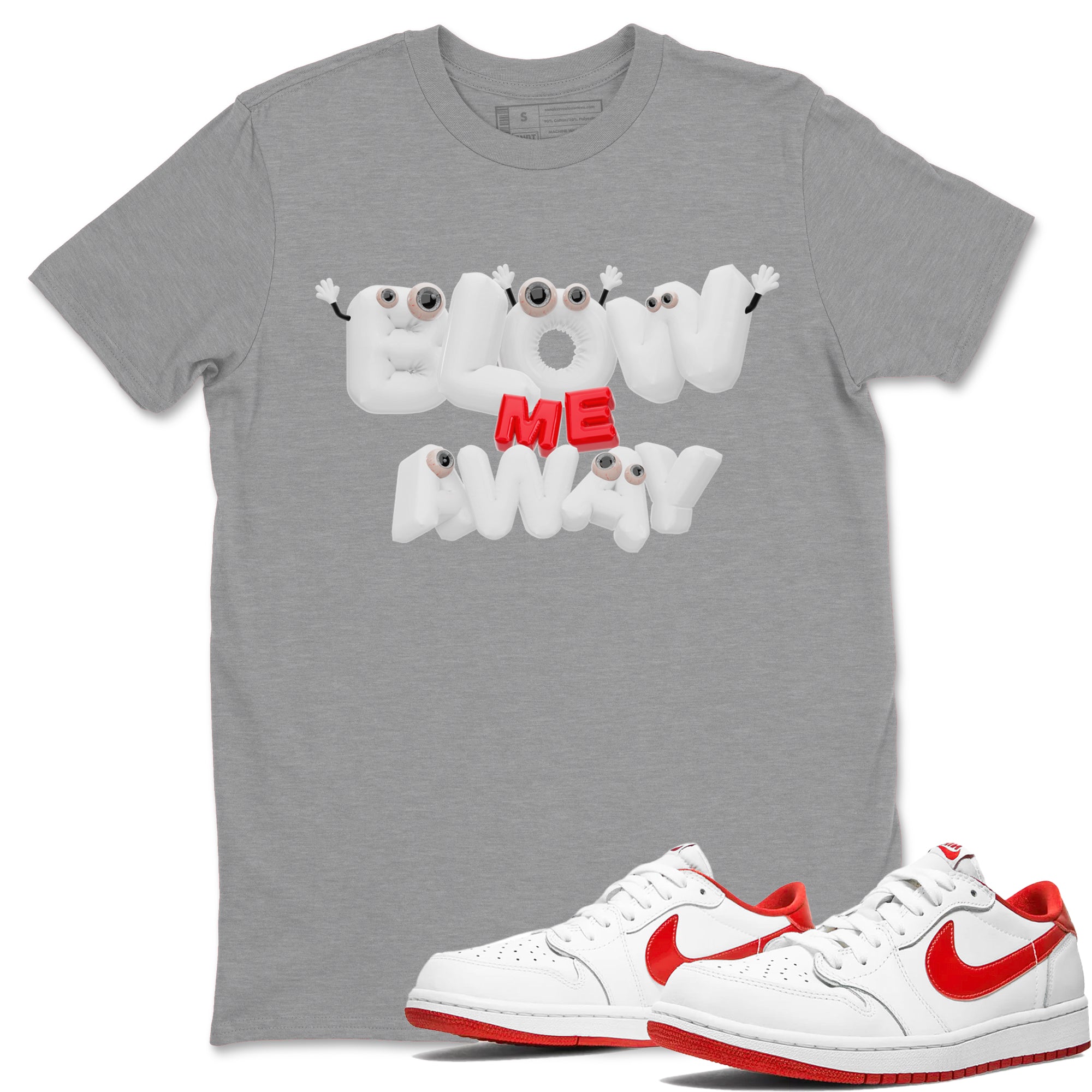 Blow Me Away snkmatch Tee - Air Jordan 1 University Red
