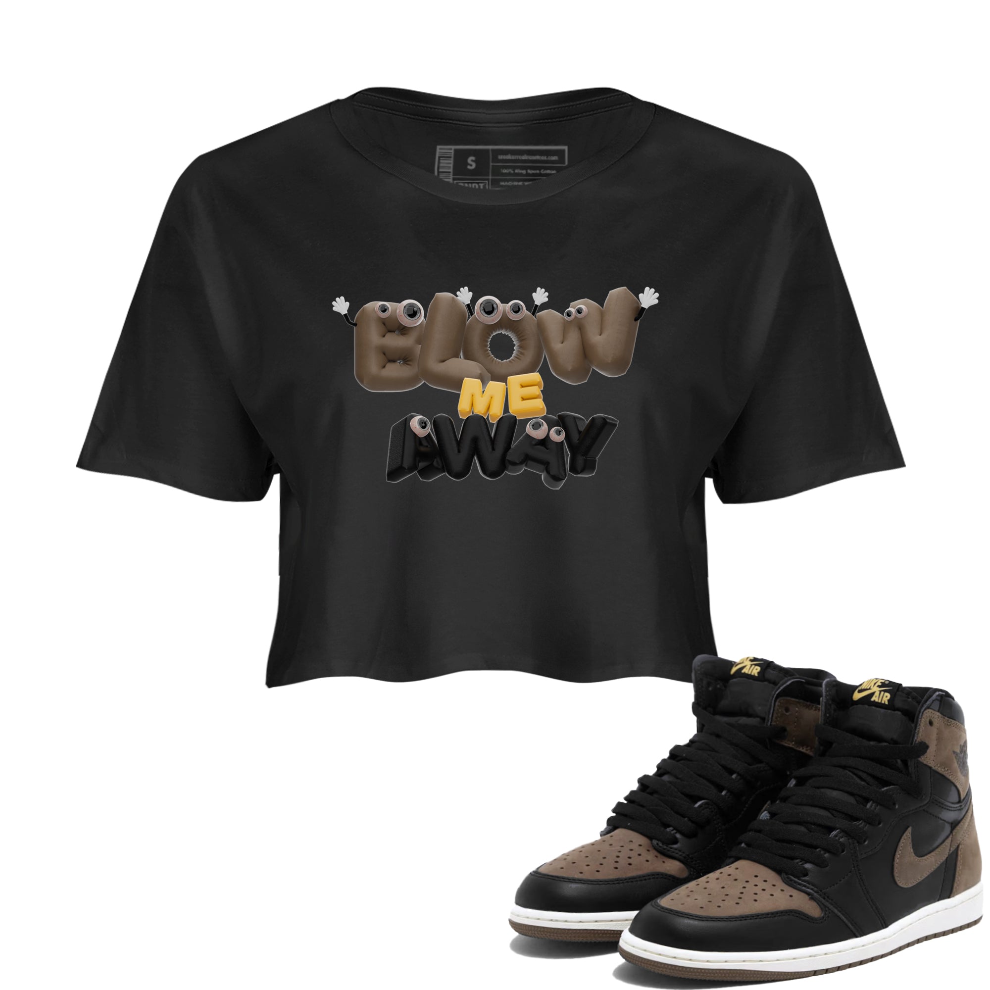 Blow Me Away snkmatch Women's Top - Air Jordan 1 Palomino