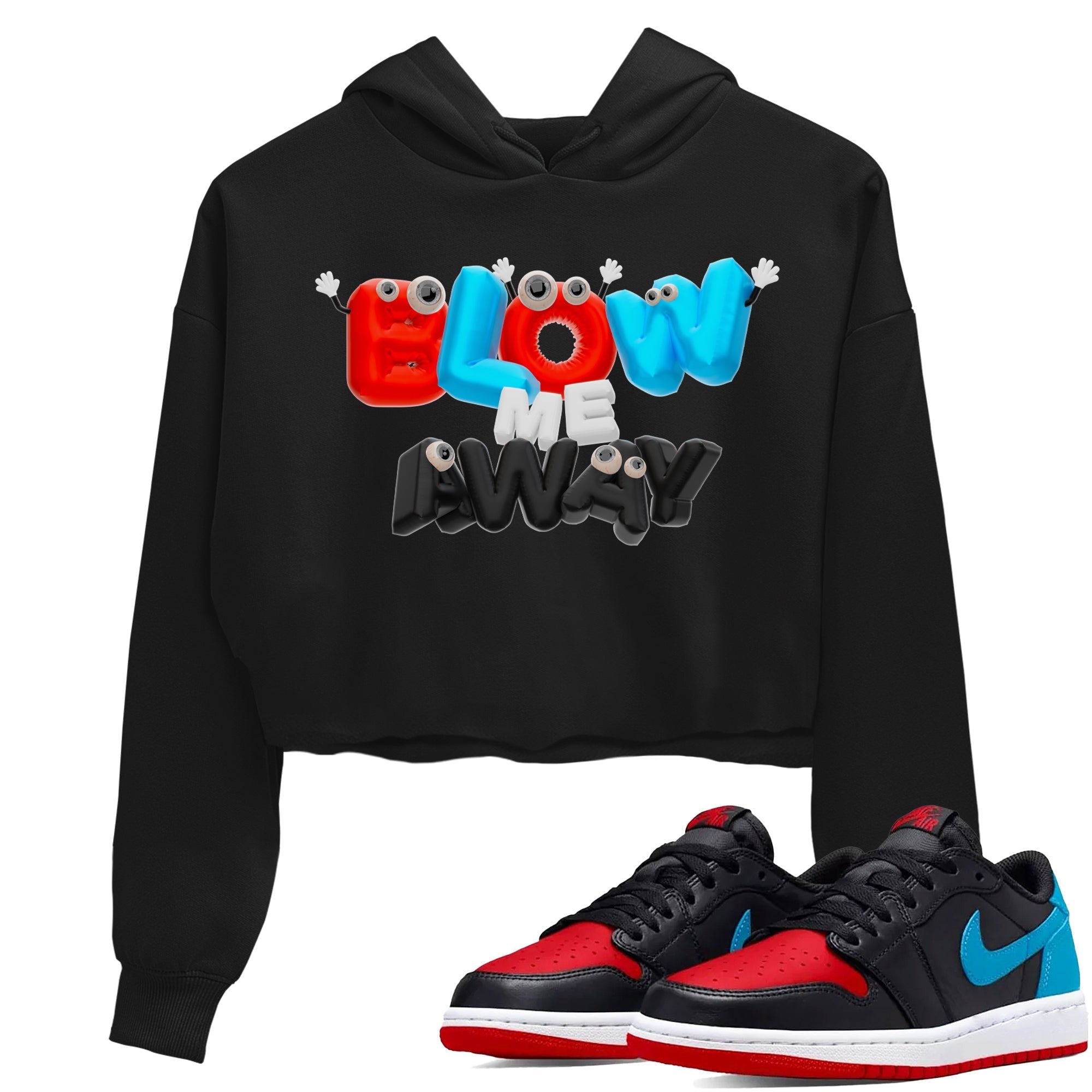 Blow Me Away snkmatch Women's Top - Air Jordan 1 UNC to Chicago