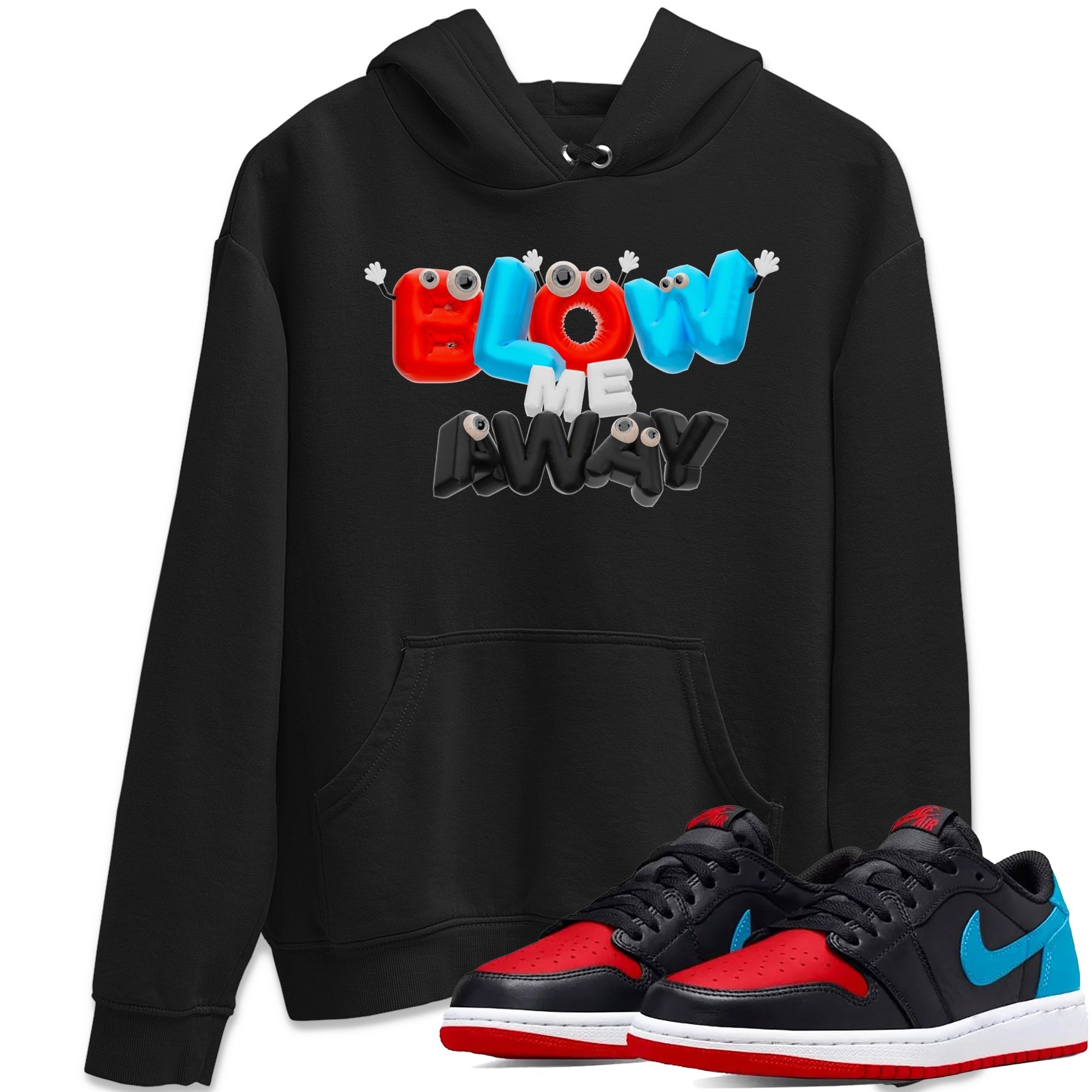 Blow Me Away snkmatch Tee - Air Jordan 1 UNC to Chicago