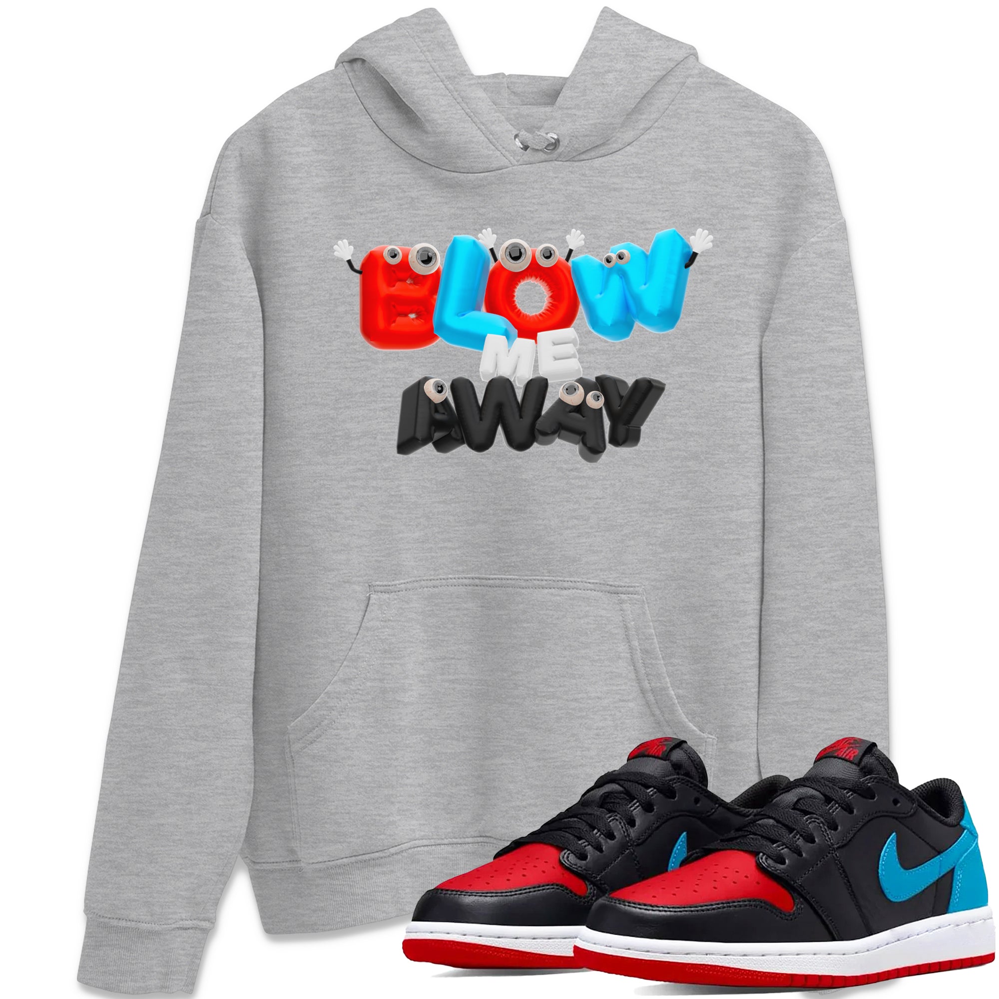 Blow Me Away snkmatch Tee - Air Jordan 1 UNC to Chicago