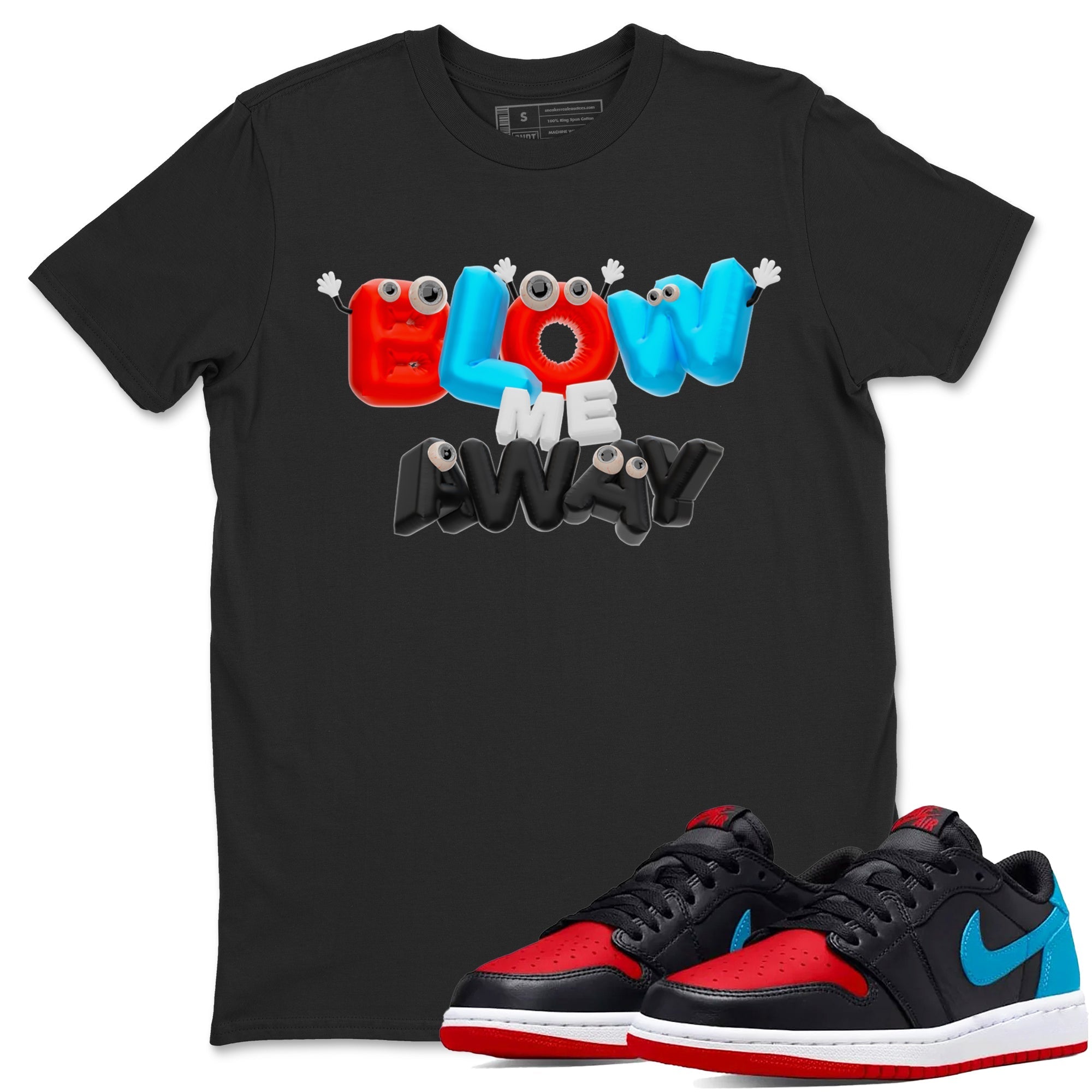 Blow Me Away snkmatch Tee - Air Jordan 1 UNC to Chicago