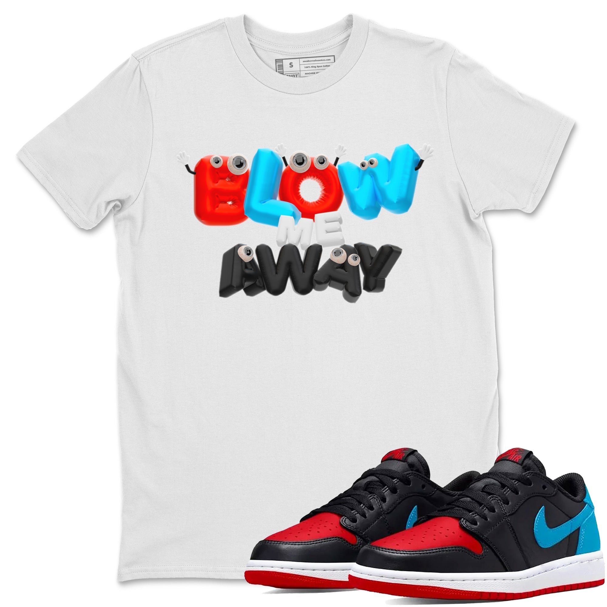 Blow Me Away snkmatch Tee - Air Jordan 1 UNC to Chicago