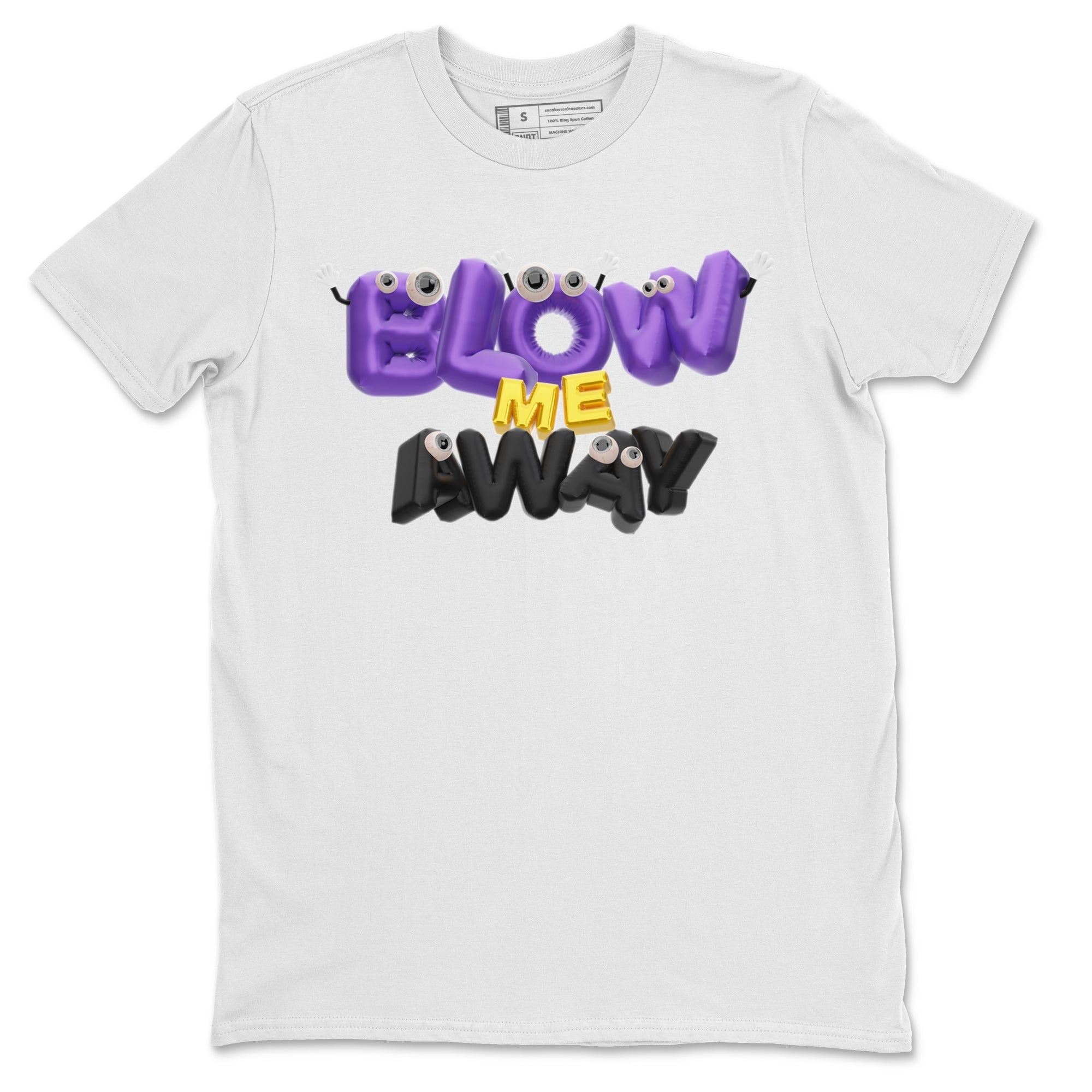 Blow Me Away snkmatch Tee - Air Jordan 12 Field Purple
