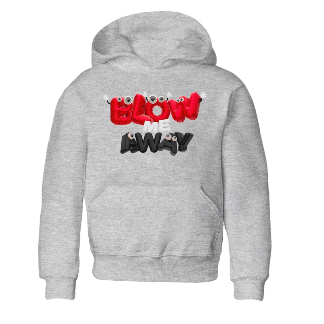 Blow Me Away snkmatch Tee Kids - Air Jordan 4 Red Cement