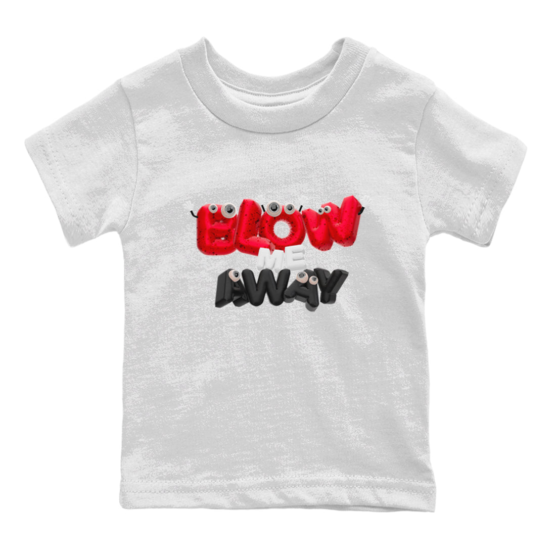 Blow Me Away snkmatch Tee Kids - Air Jordan 4 Red Cement
