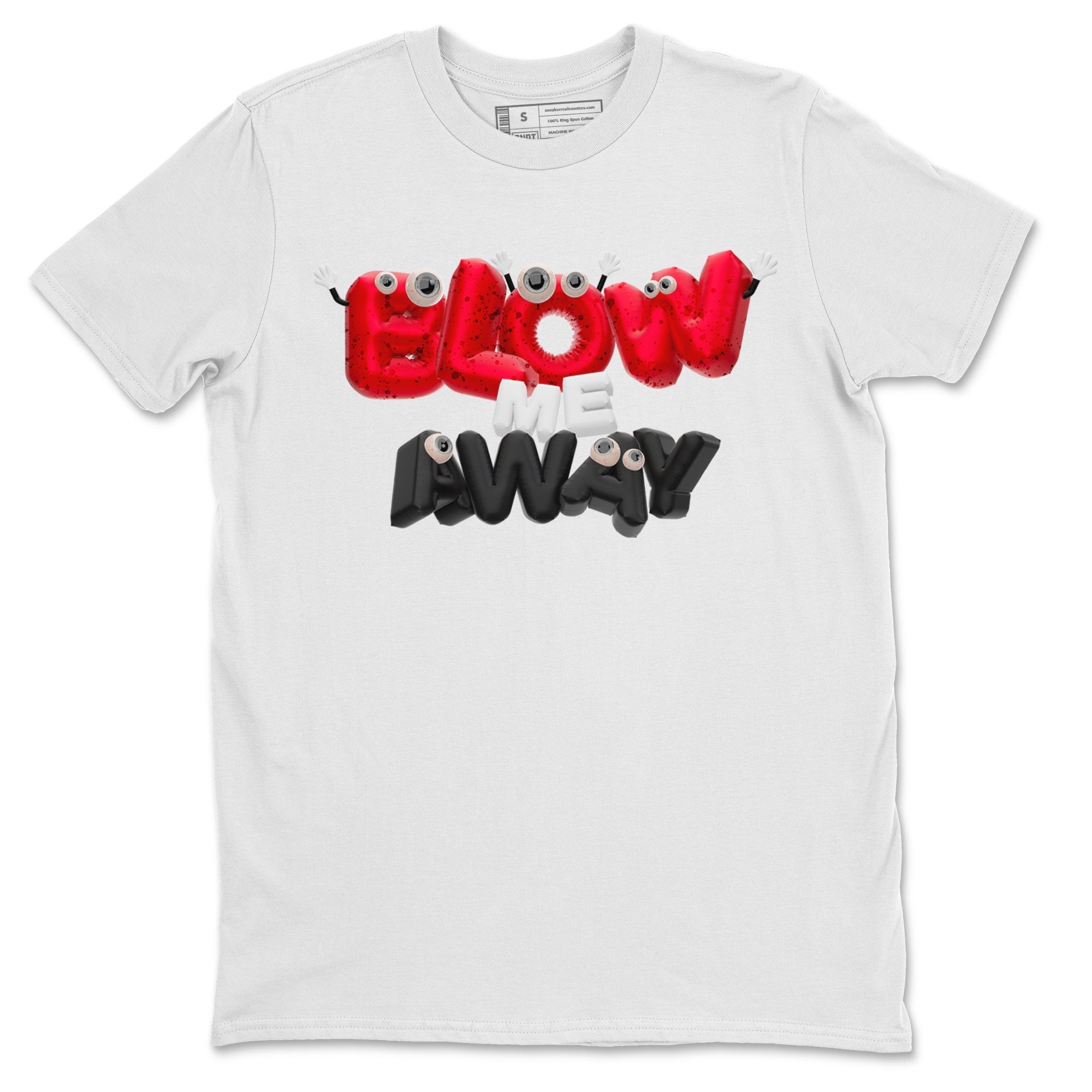Blow Me Away snkmatch Tee - Air Jordan 4 Red Cement