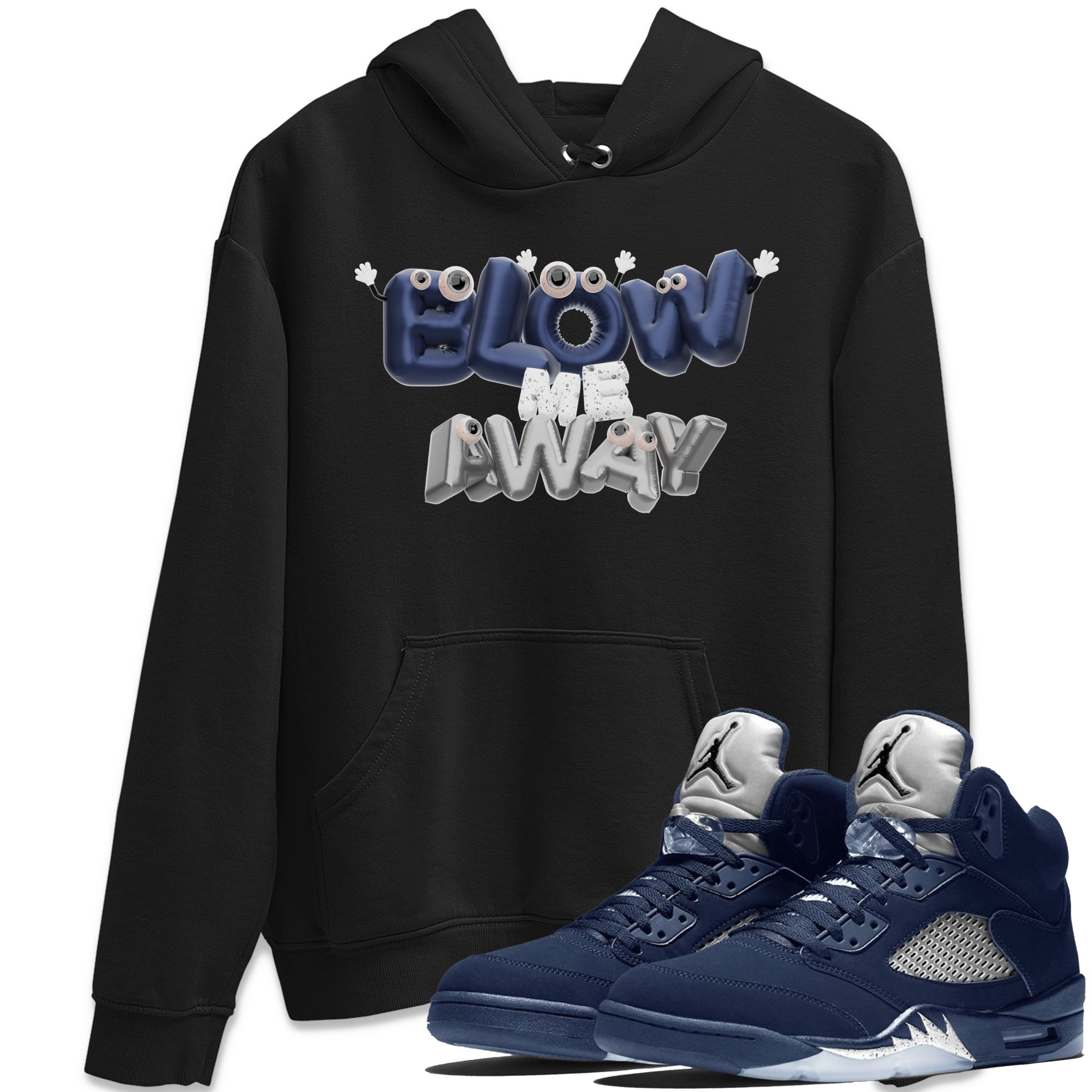 Blow Me Away snkmatch Tee - Air Jordan 5 Georgetown