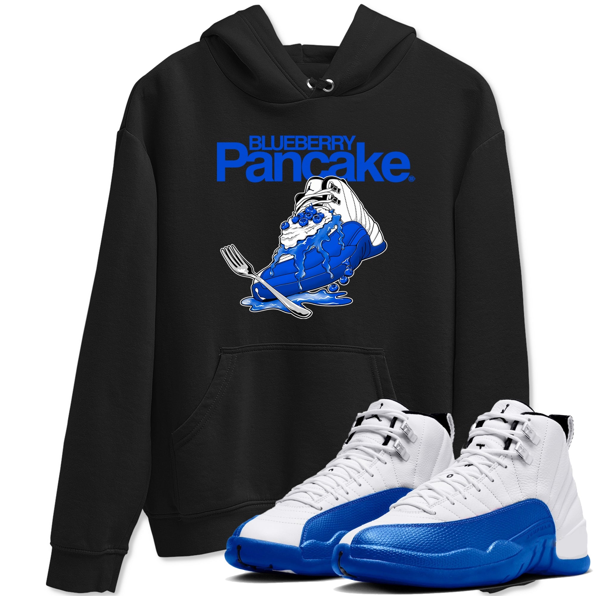 Blueberry Pancake snkmatch Tees - Air Jordan 12 Blueberry
