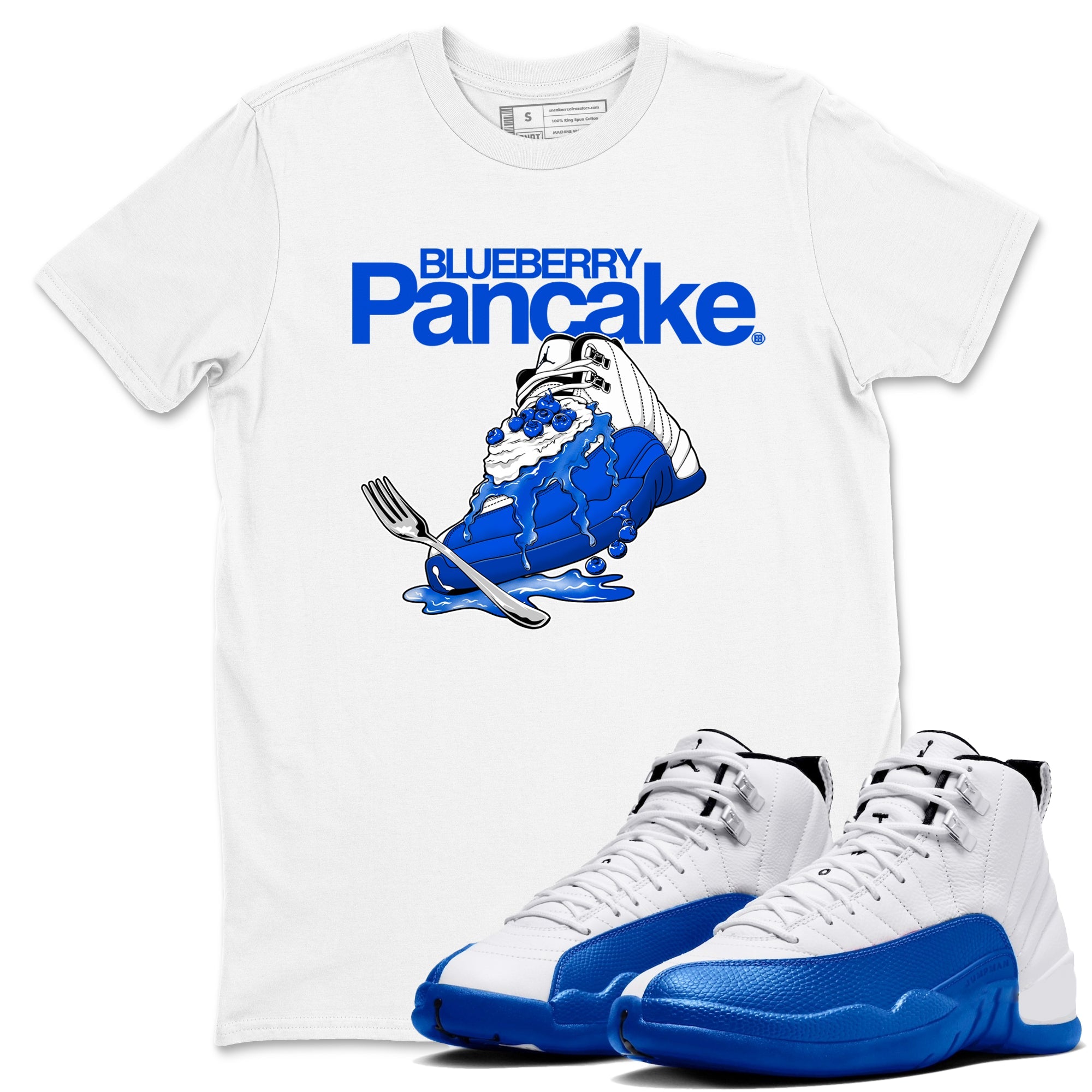 Blueberry Pancake snkmatch Tees - Air Jordan 12 Blueberry