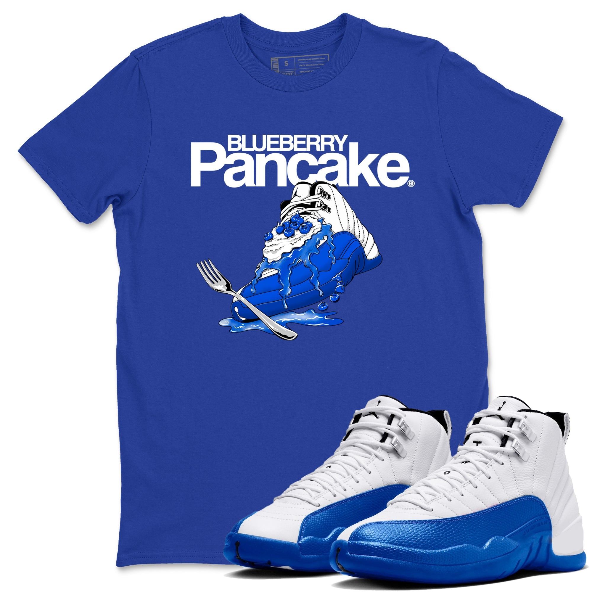 Blueberry Pancake snkmatch Tees - Air Jordan 12 Blueberry