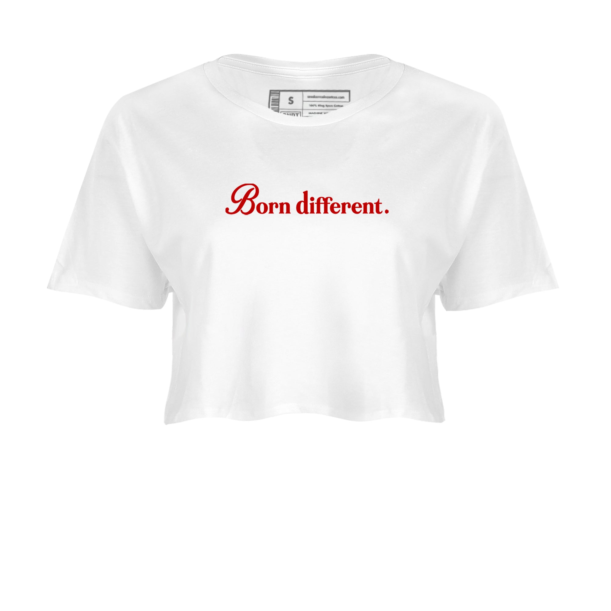 Born Different snkmatch Women's Top - Air Jordan 11 Bred