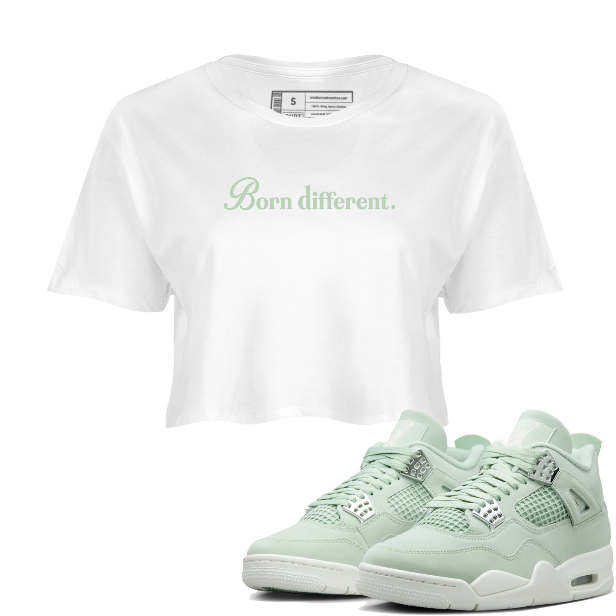 Born Different snkmatch Women's Top - Air Jordan 4 Abundance