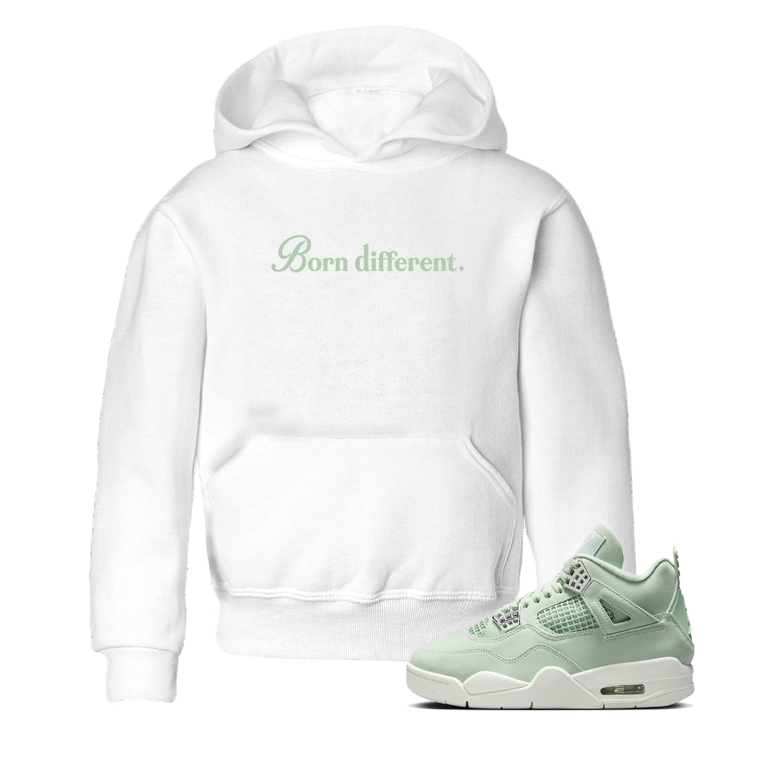 Born Different snkmatch Tees Kids - Air Jordan 4 Abundance