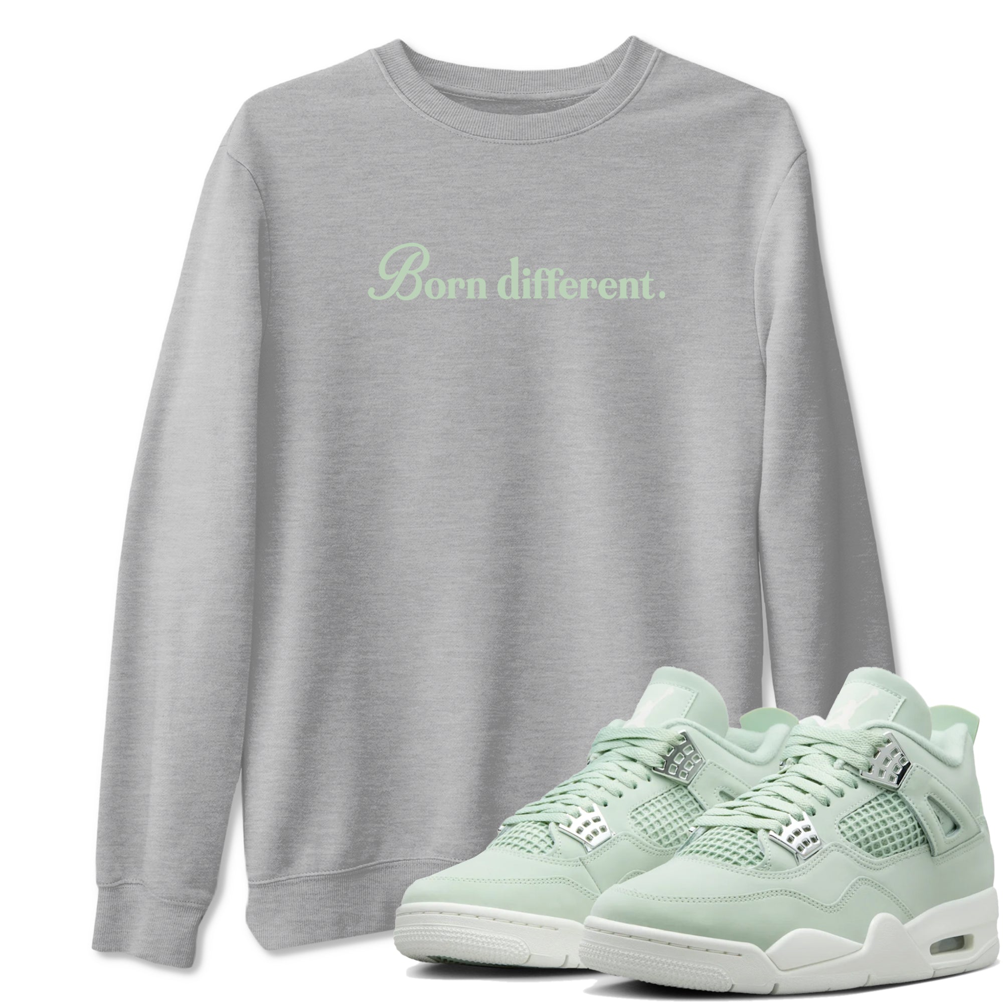 Born Different snkmatch Tees - Air Jordan 4 Abundance