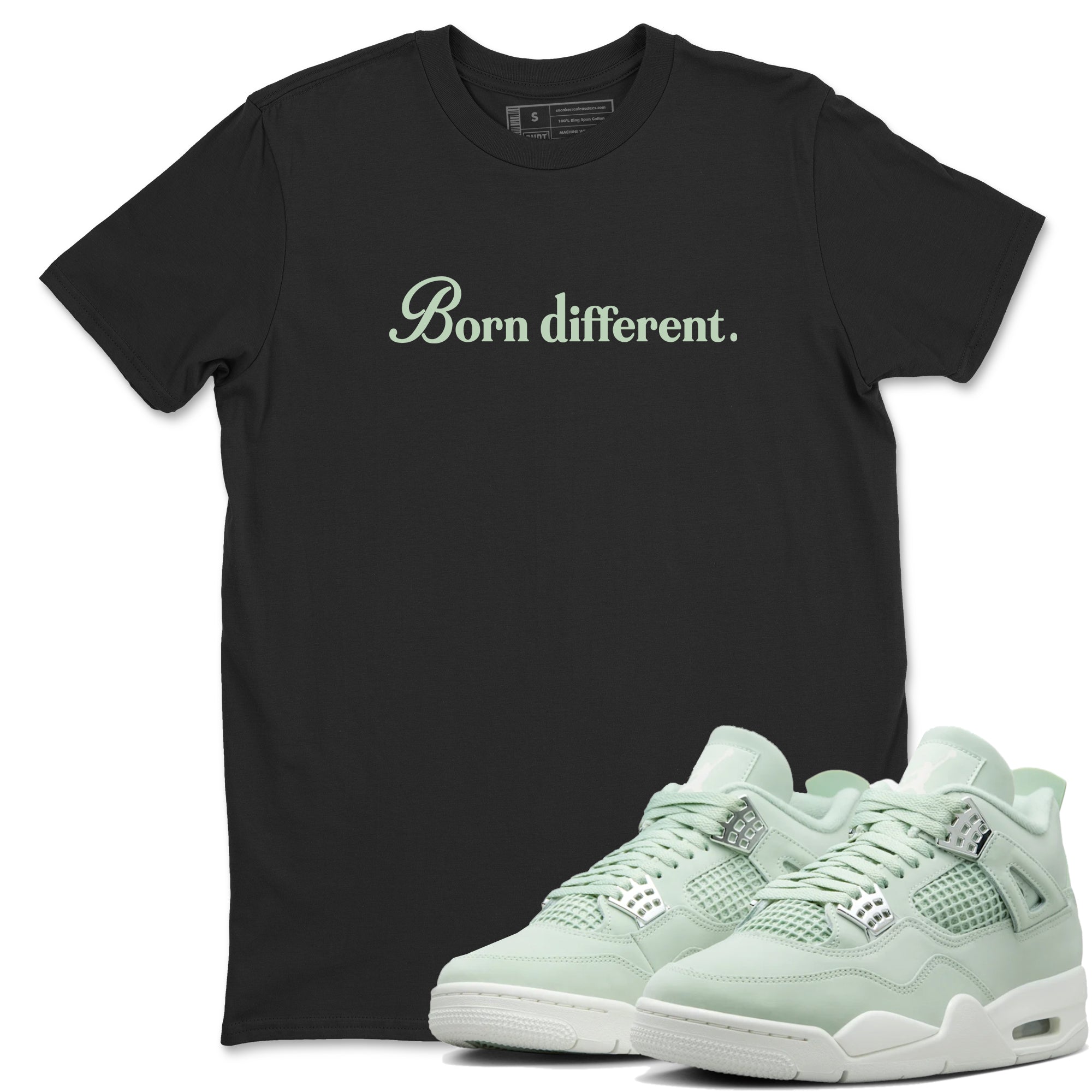 Born Different snkmatch Tees - Air Jordan 4 Abundance