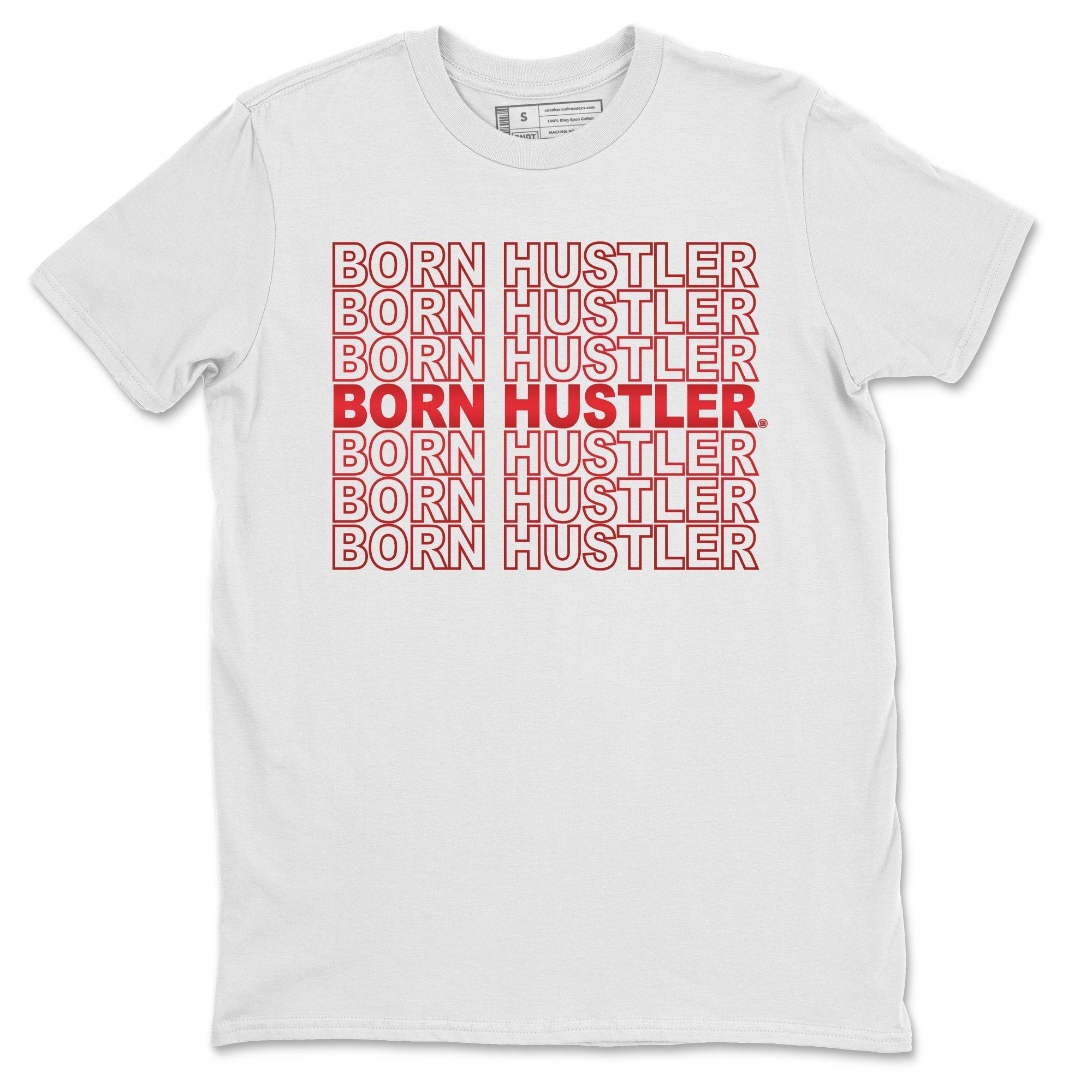 Born Hustler Unisex Tops - Air Jordan 1 Varsity Red