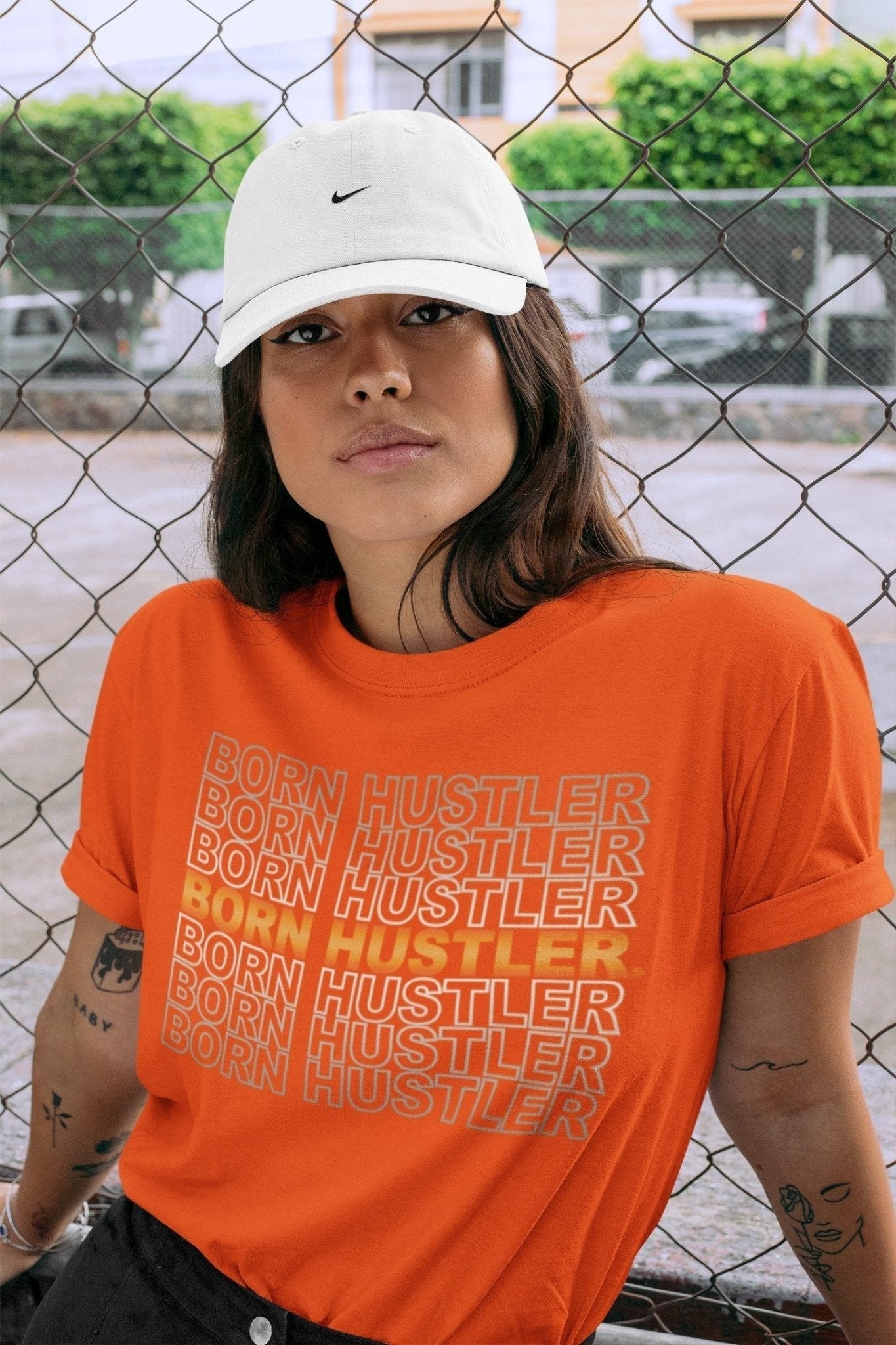Born Hustler Unisex Tops - Air Jordan 11 Citrus