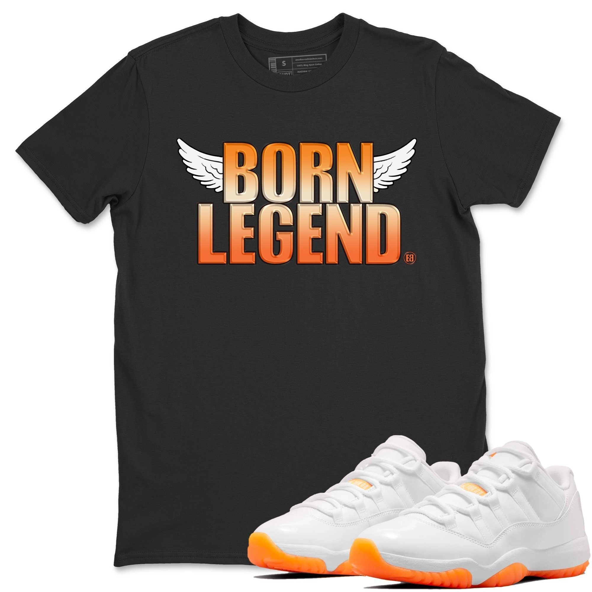 Born Legend Unisex Tops - Air Jordan 11 Citrus