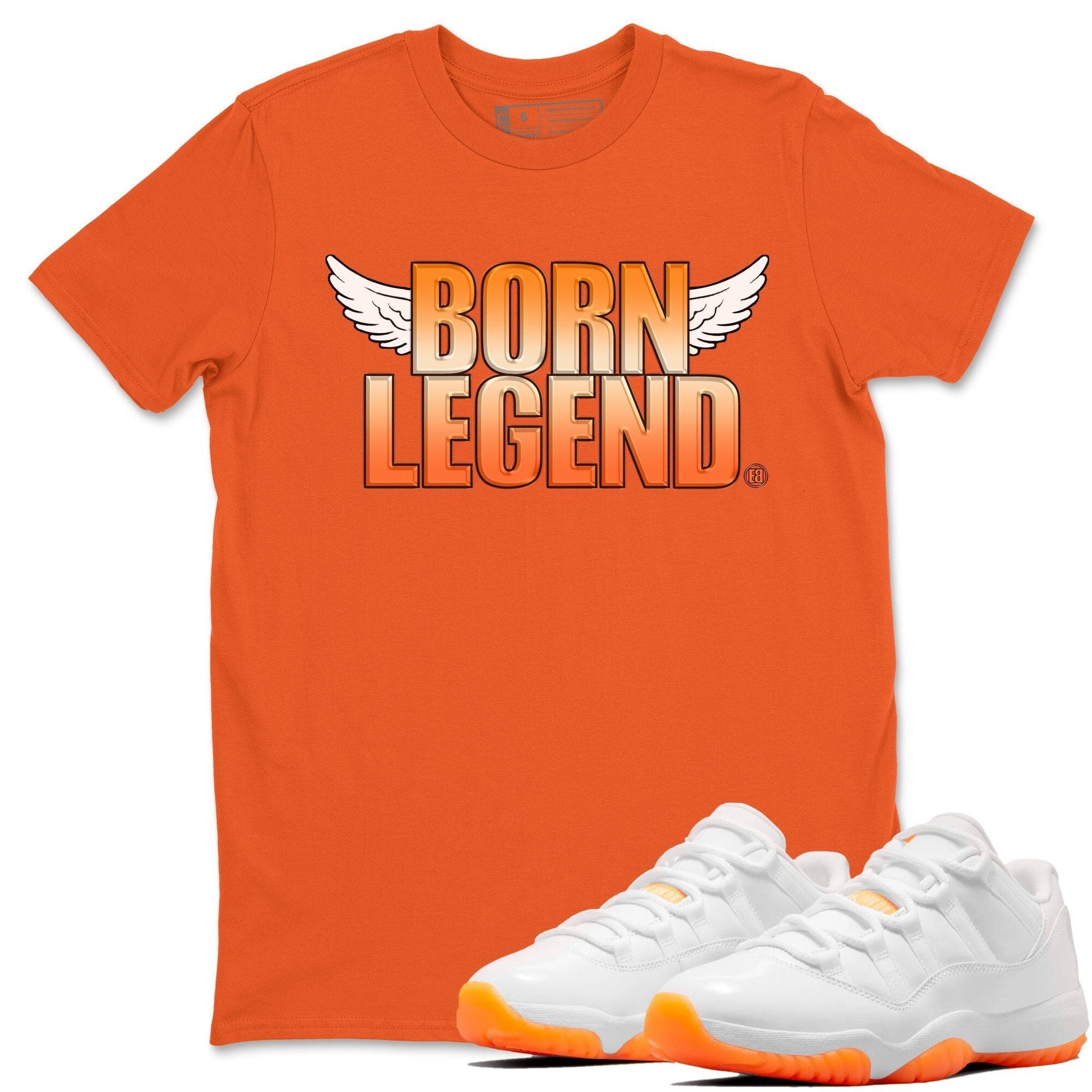 Born Legend Unisex Tops - Air Jordan 11 Citrus