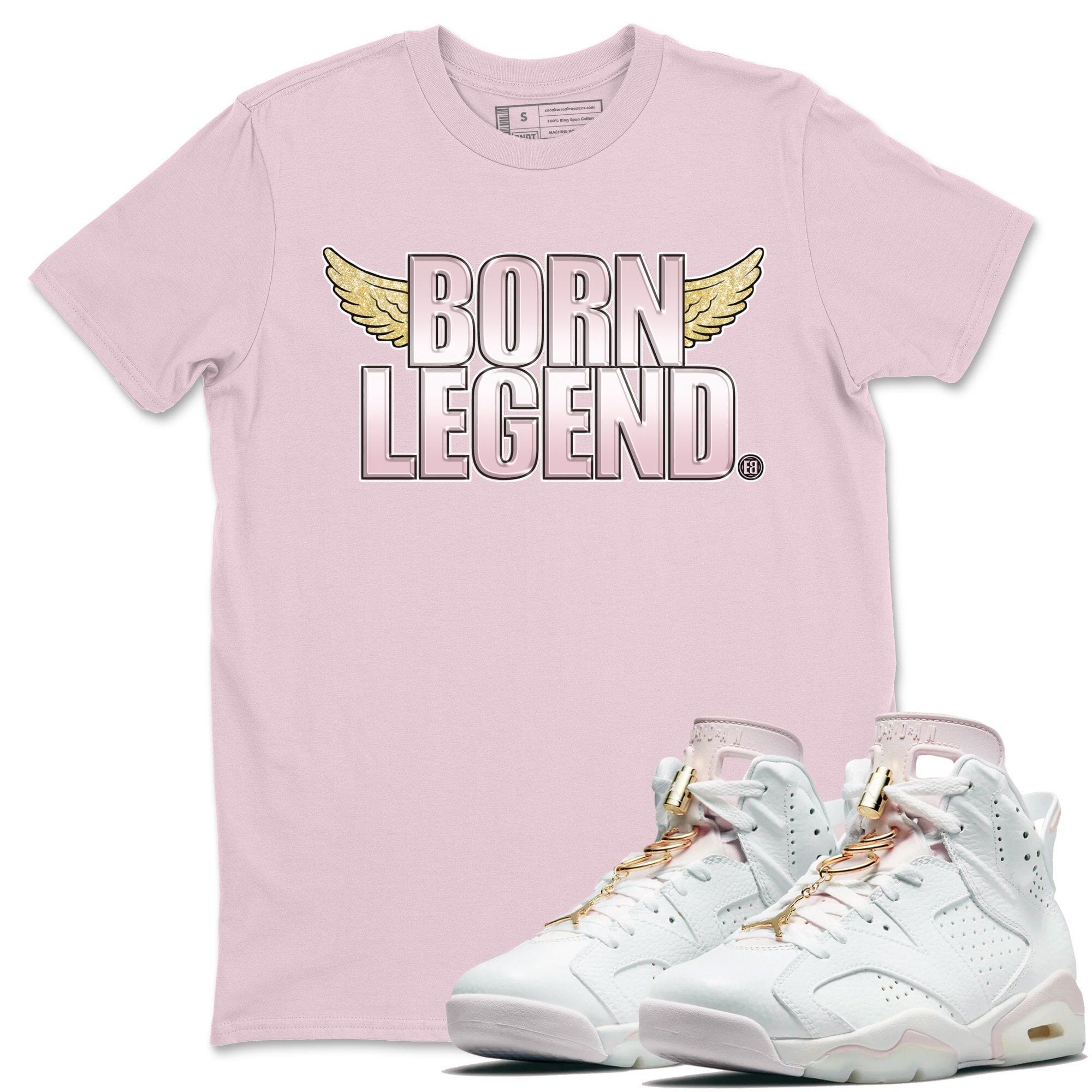 Born Legend Unisex Tops - Air Jordan 6 Gold Hoops